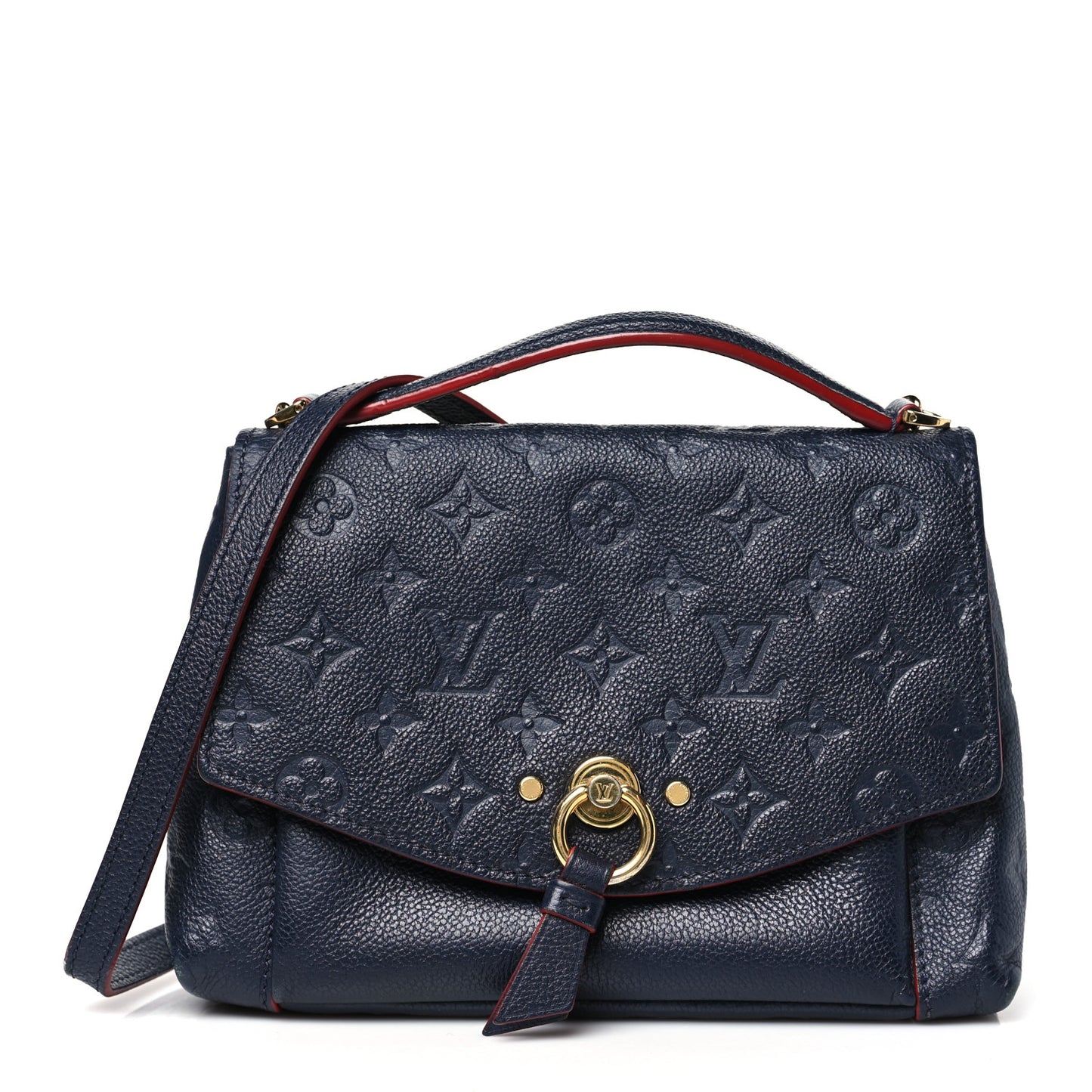 Empreinte Blanche BB Marine Rouge