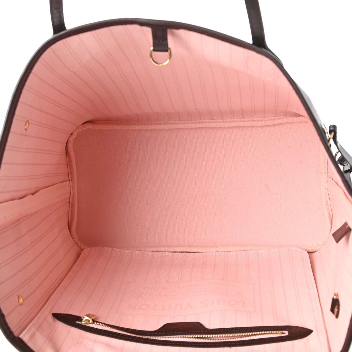 Damier Ebene Neo Neverfull MM Rose Ballerine