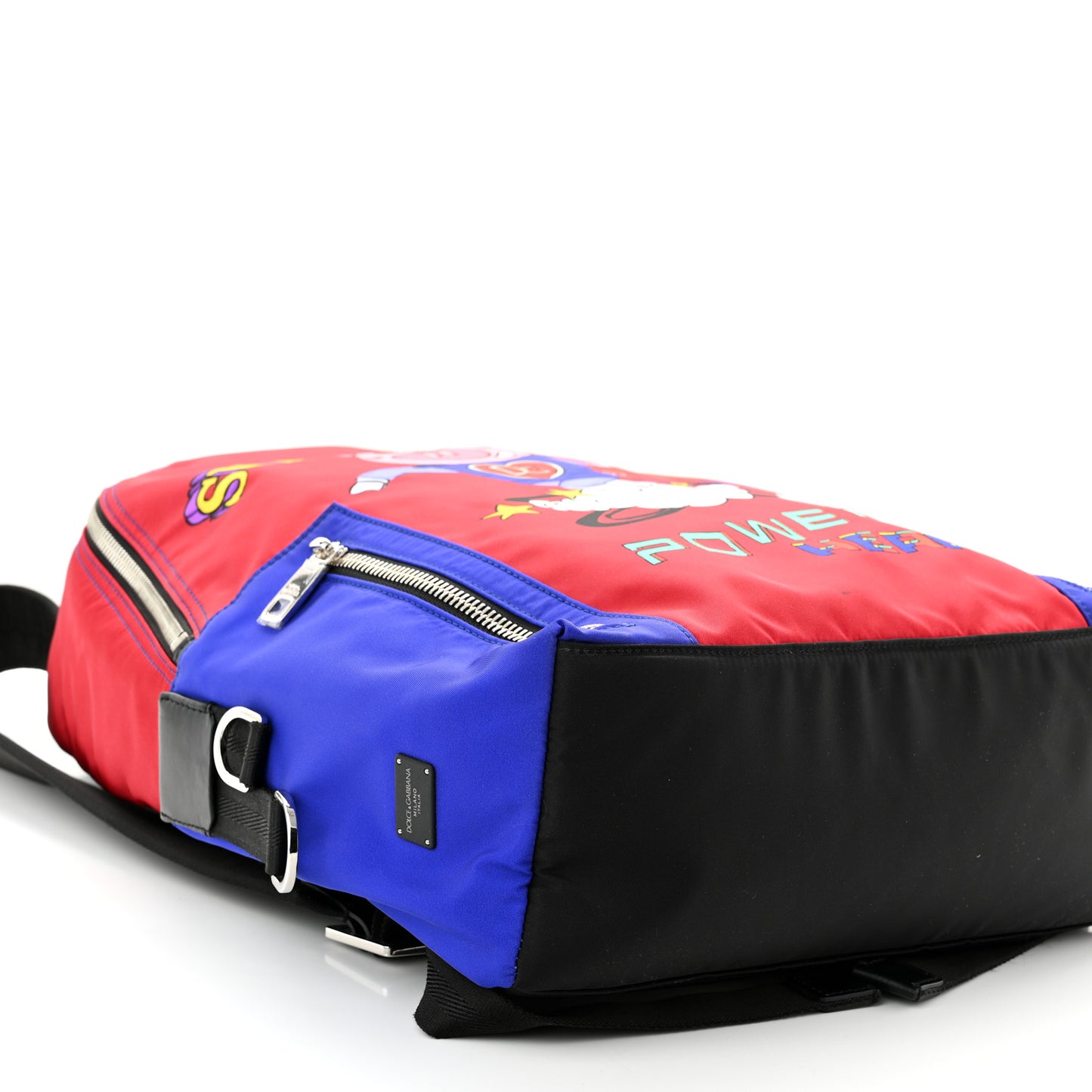 Nylon Super Pig Backpack Red Multicolor