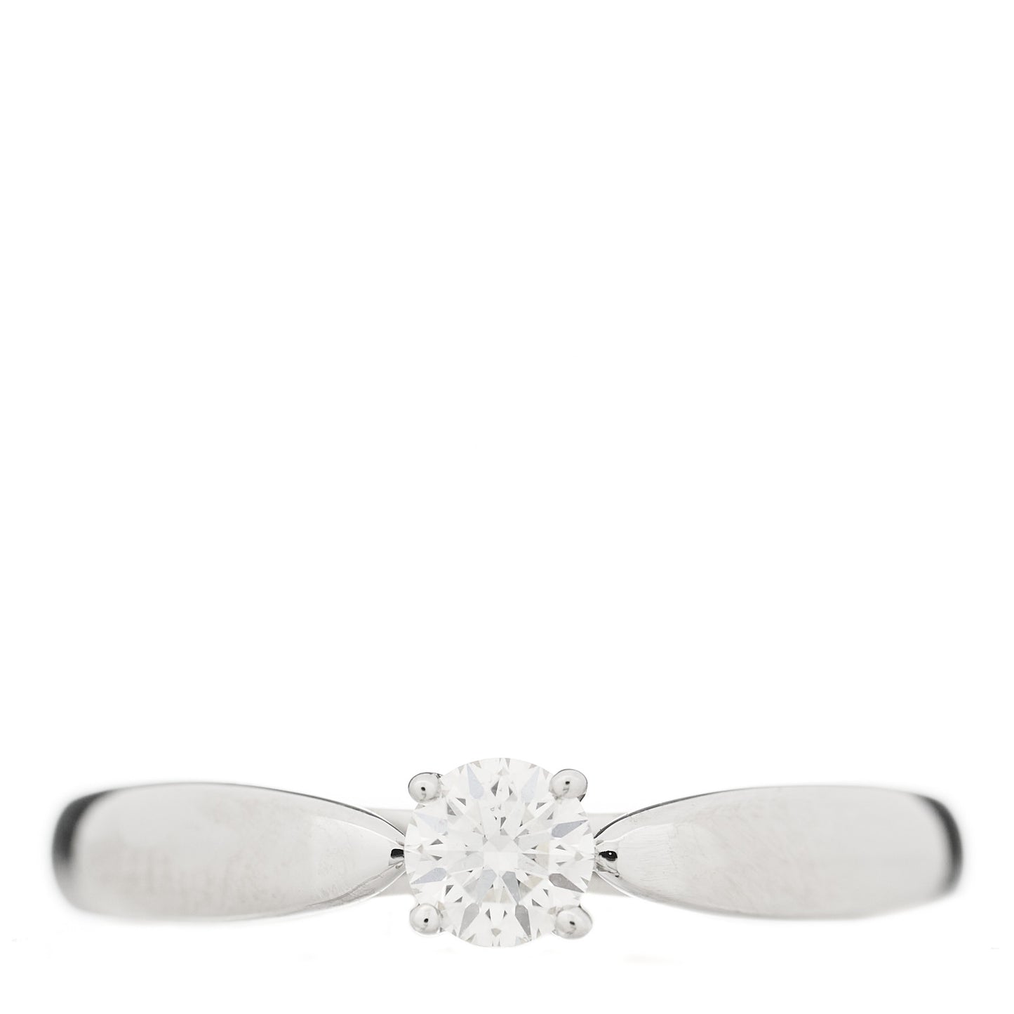 Platinum Diamond .19ct Harmony Solitaire Engagement Ring 49 5