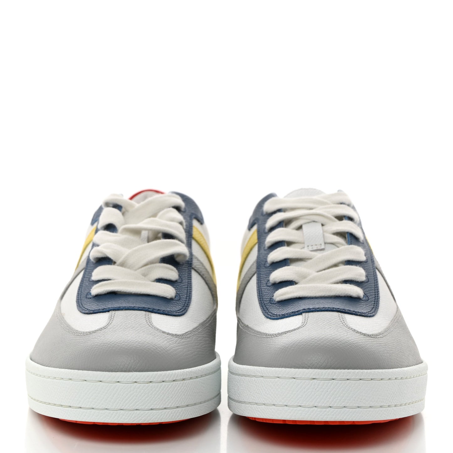 Epsom Mens Boomerang Sneakers 42.5 Multicolore White