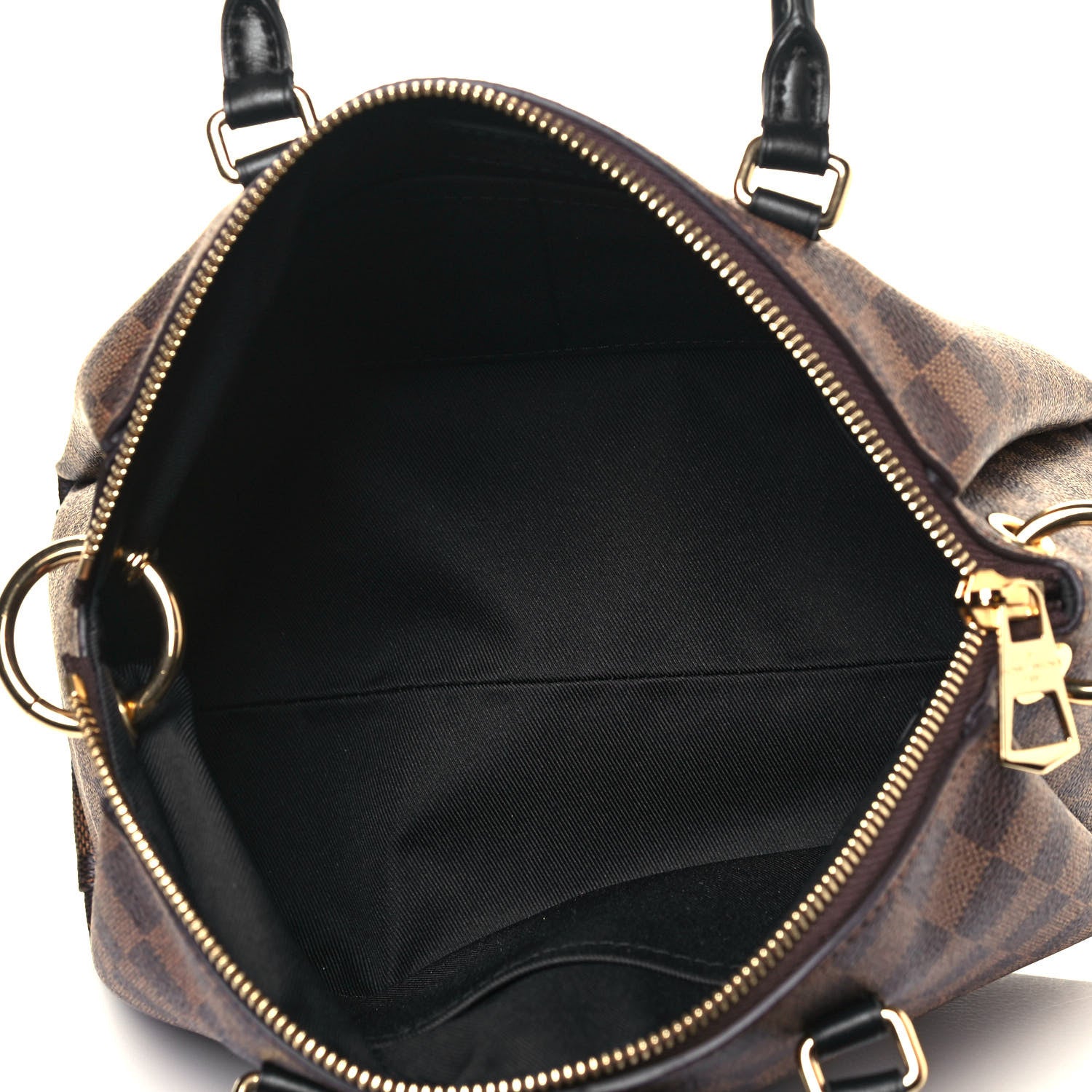 Louis Vuitton Damier Ebene Odeon Tote PM Black 5 of 11