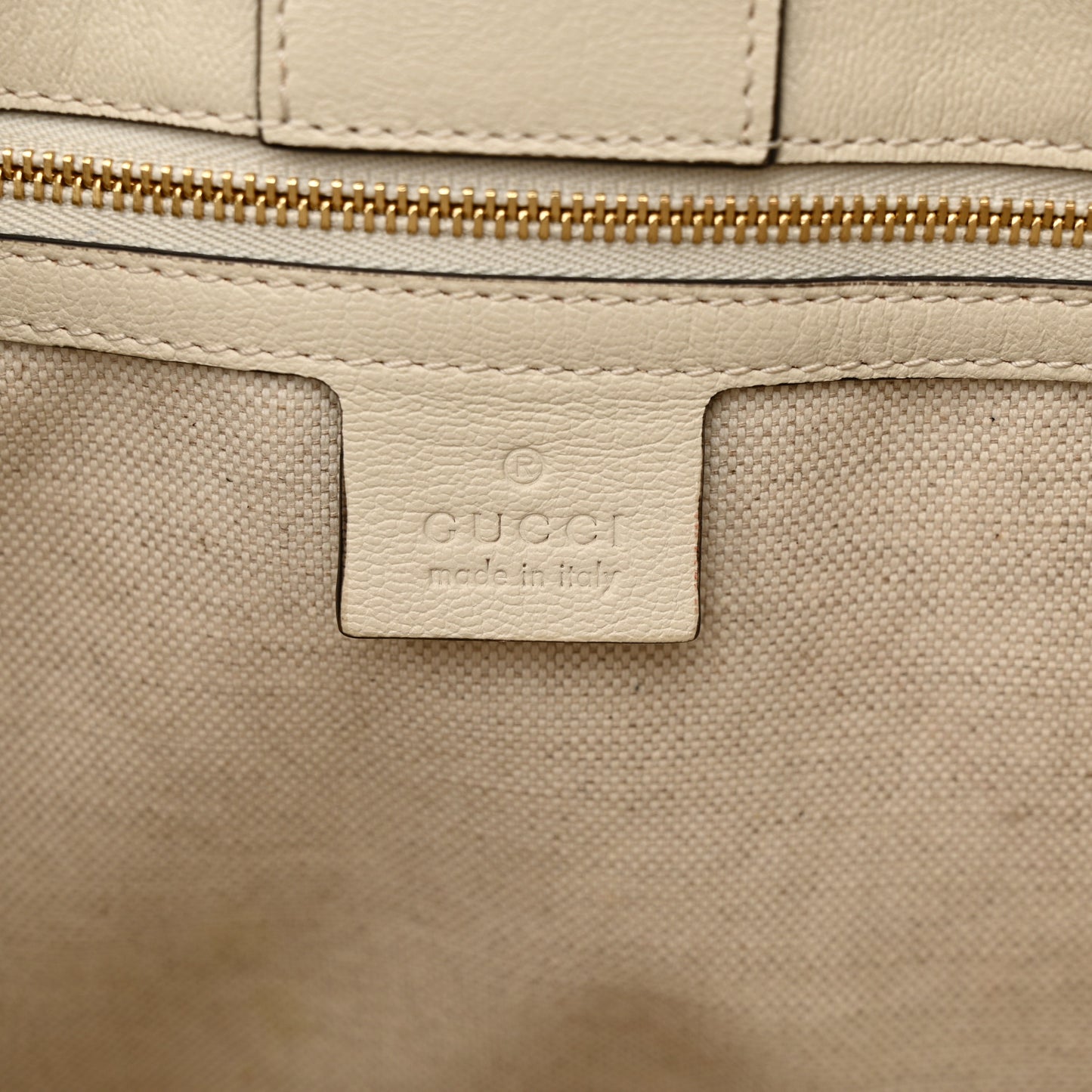 Monogram New Sakai Calfskin Lux Horsebit 1955 Tote Beige Ebony Mystic White