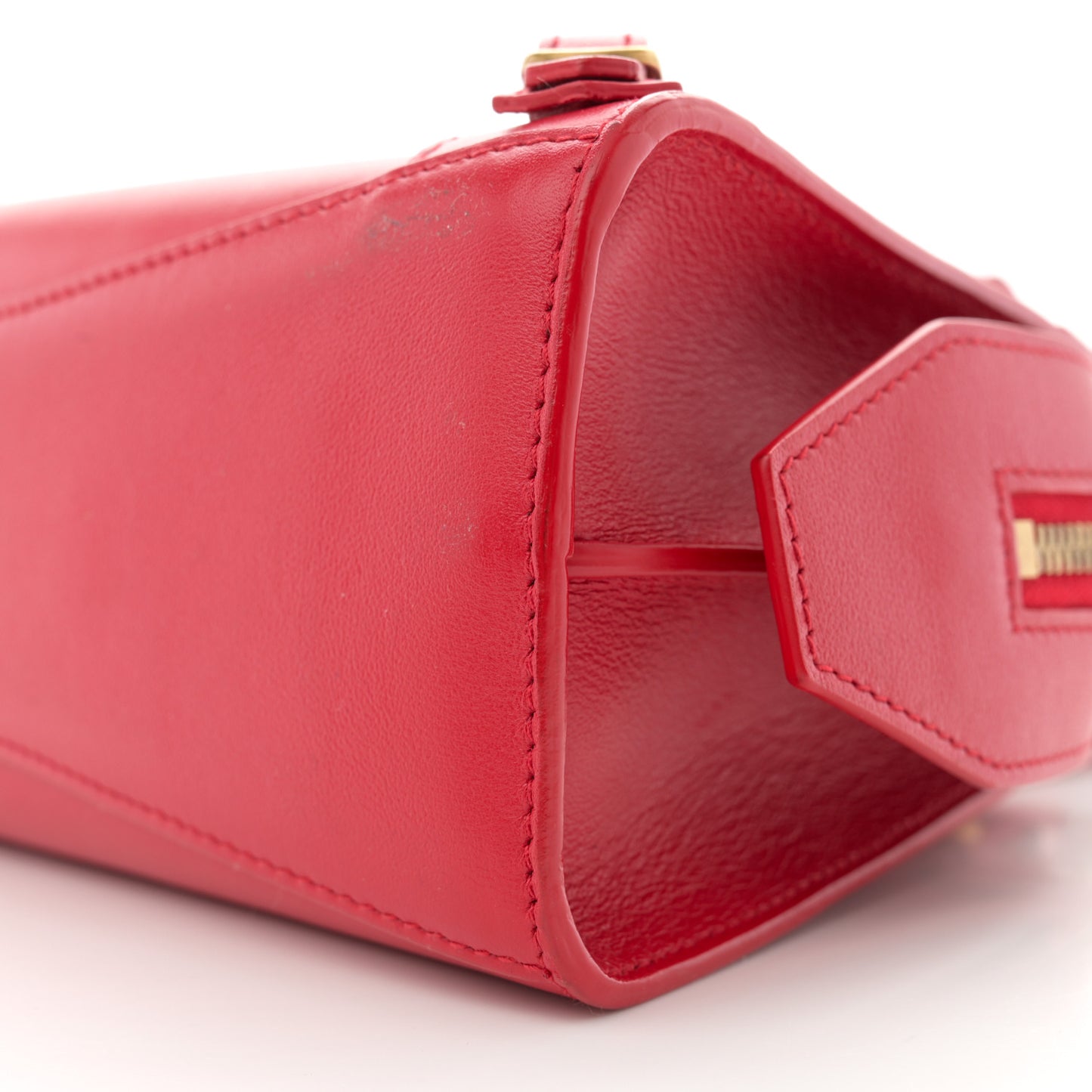Smooth Calfskin Neo Classic Gold Hardware Mini City Red