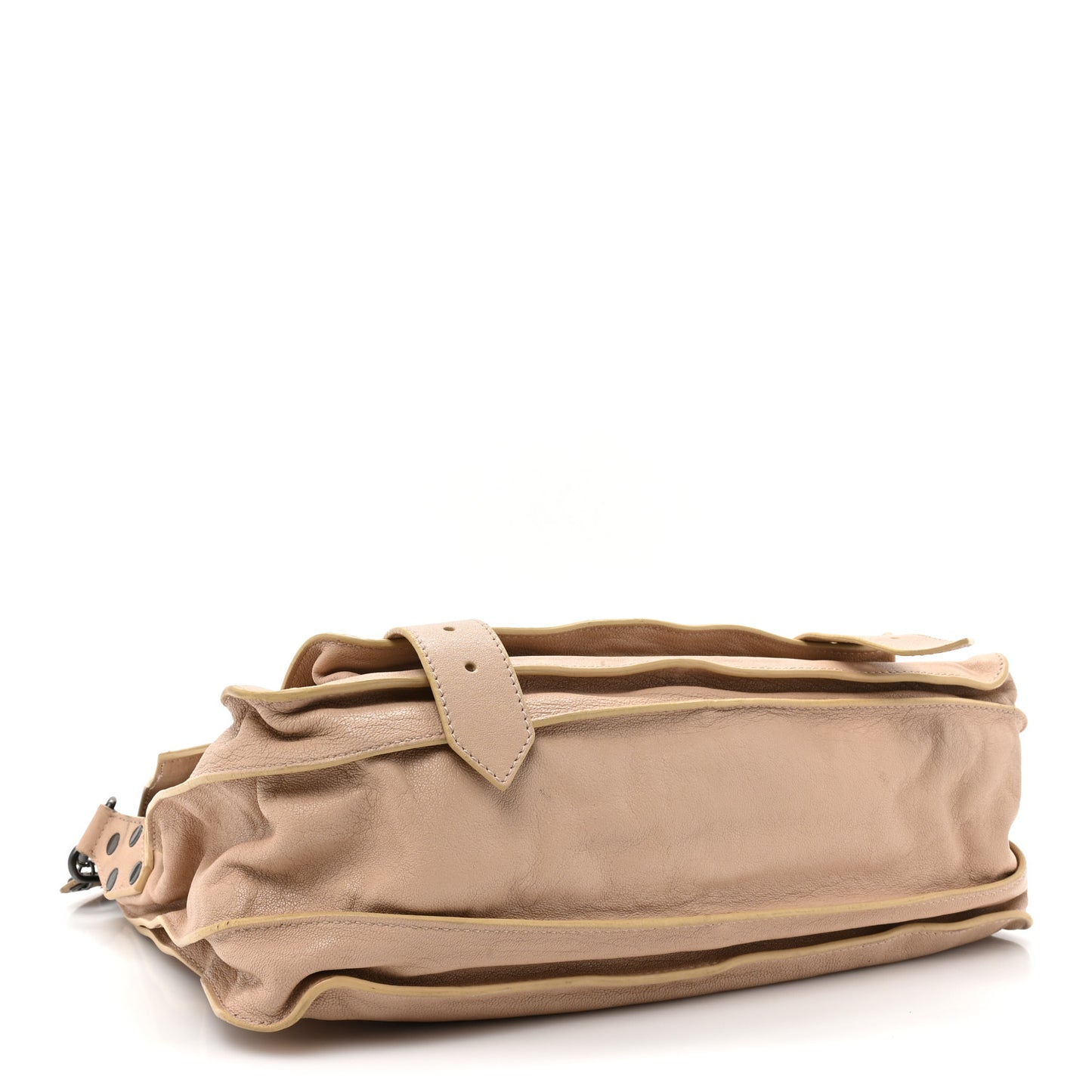 Lambskin Medium PS1 Satchel Nude