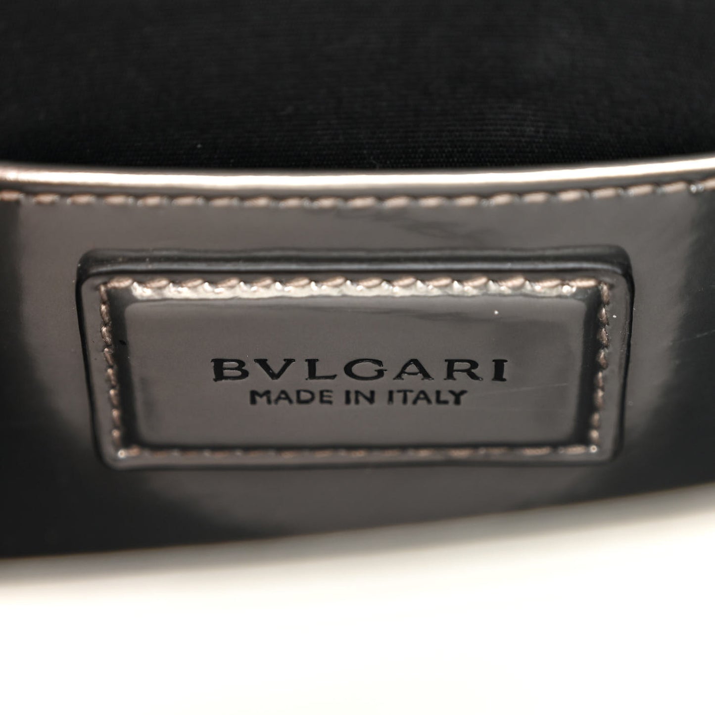 Metallic Calfskin Small Serpenti Forever Snake Strap Crossbody Bag Silver