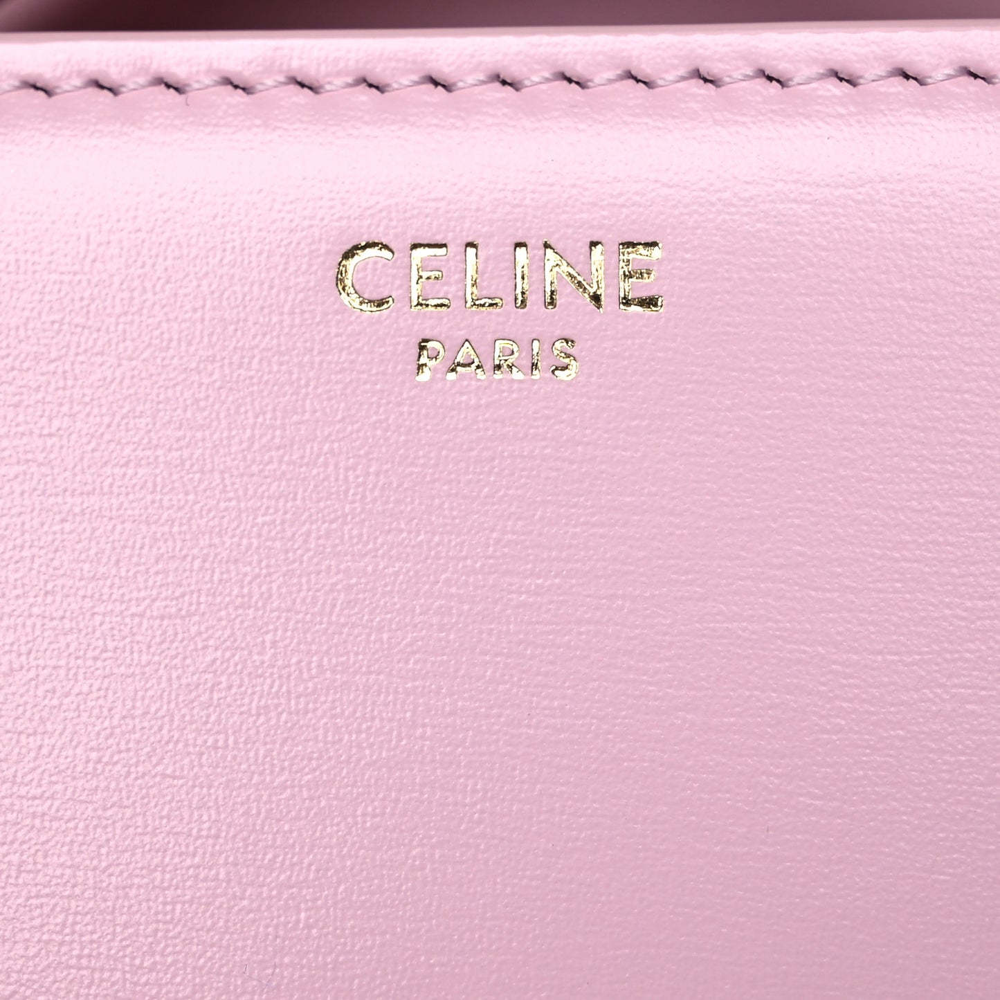 Shiny Calfskin Teen Triomphe Pastel Pink