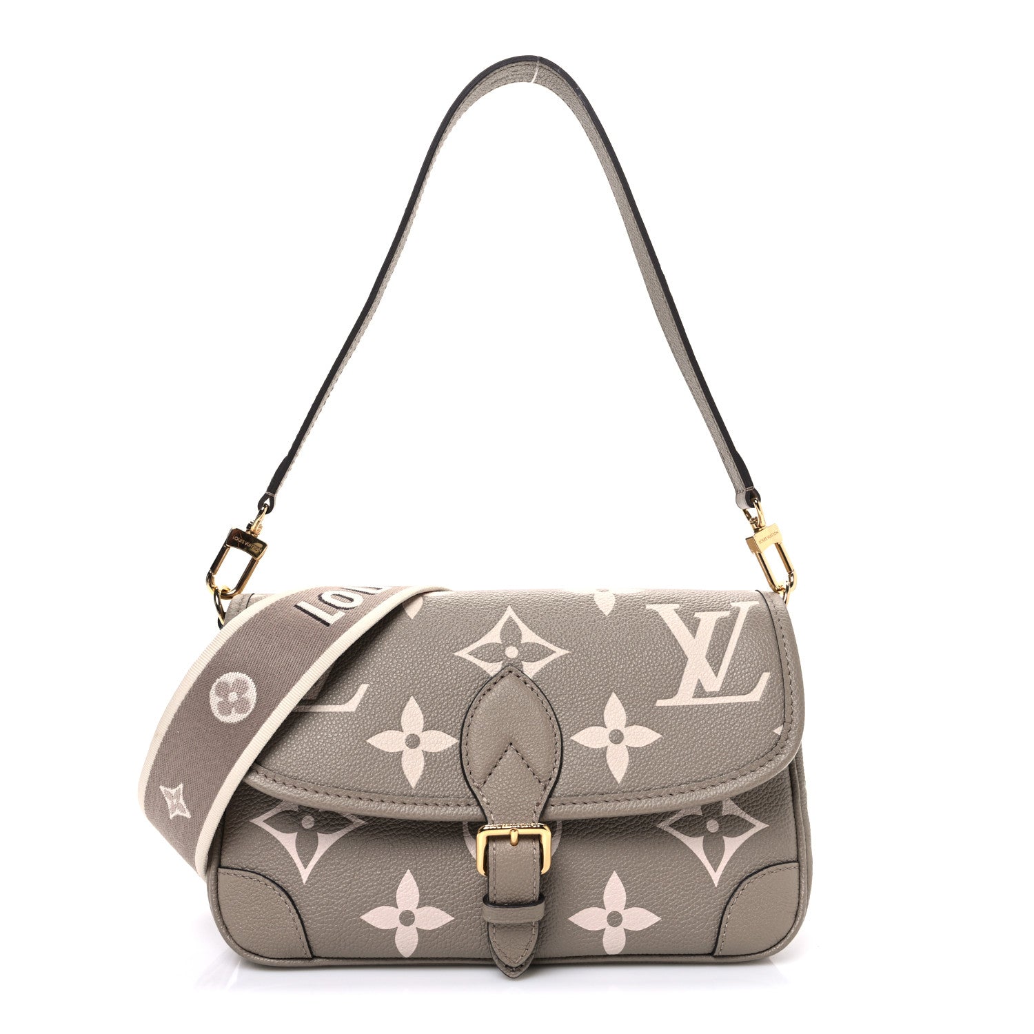 Louis Vuitton Empreinte Monogram Giant Diane Tourterelle Creme