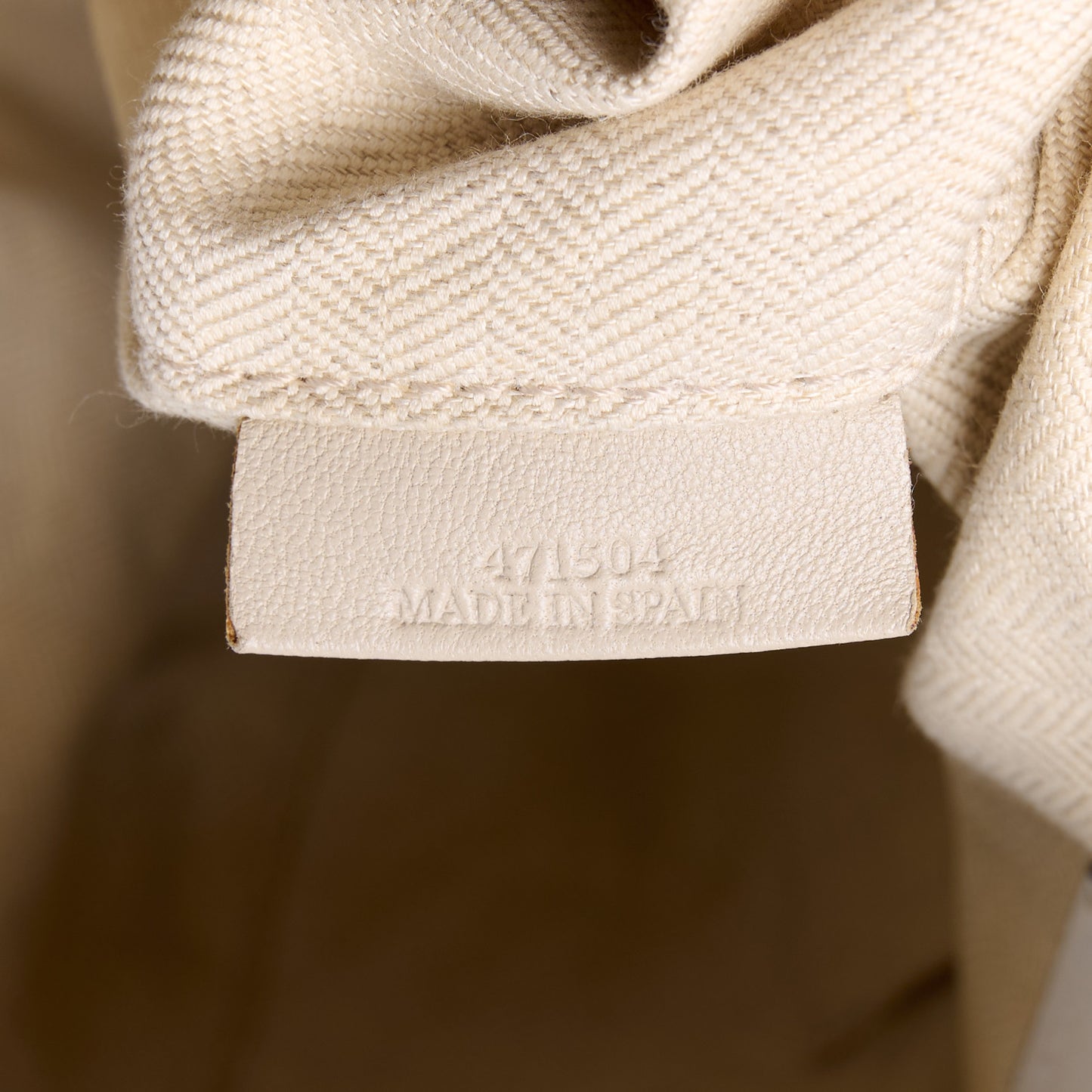 Calfskin Medium Puzzle Bag White