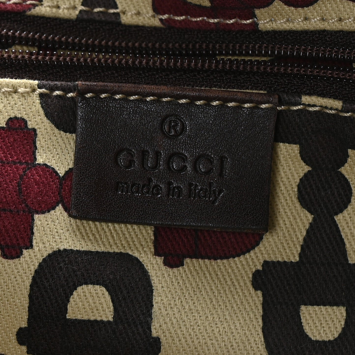 Guccissima Medium Princy Tote Dark Brown