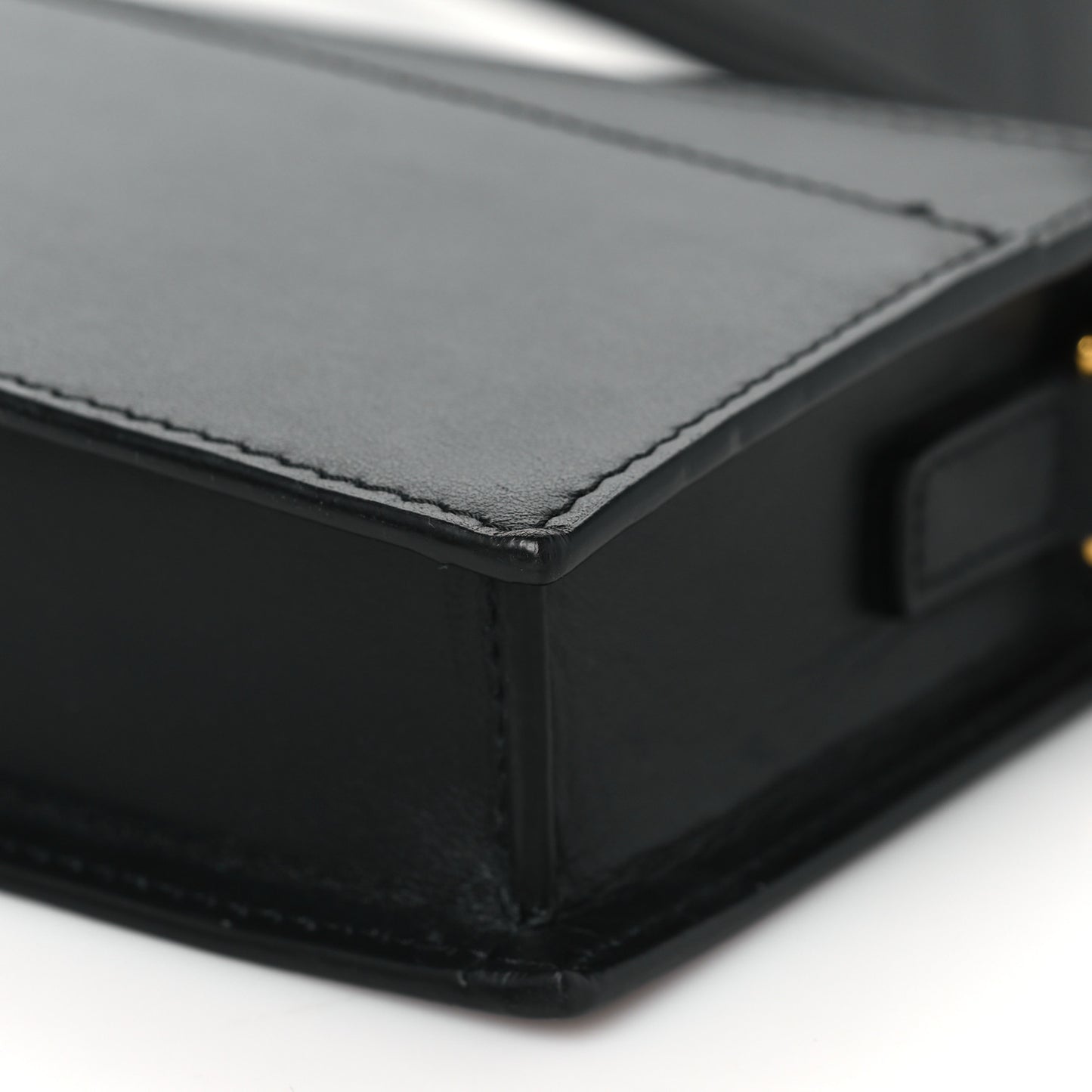 Smooth Calfskin Le Sac Ciuciu Black