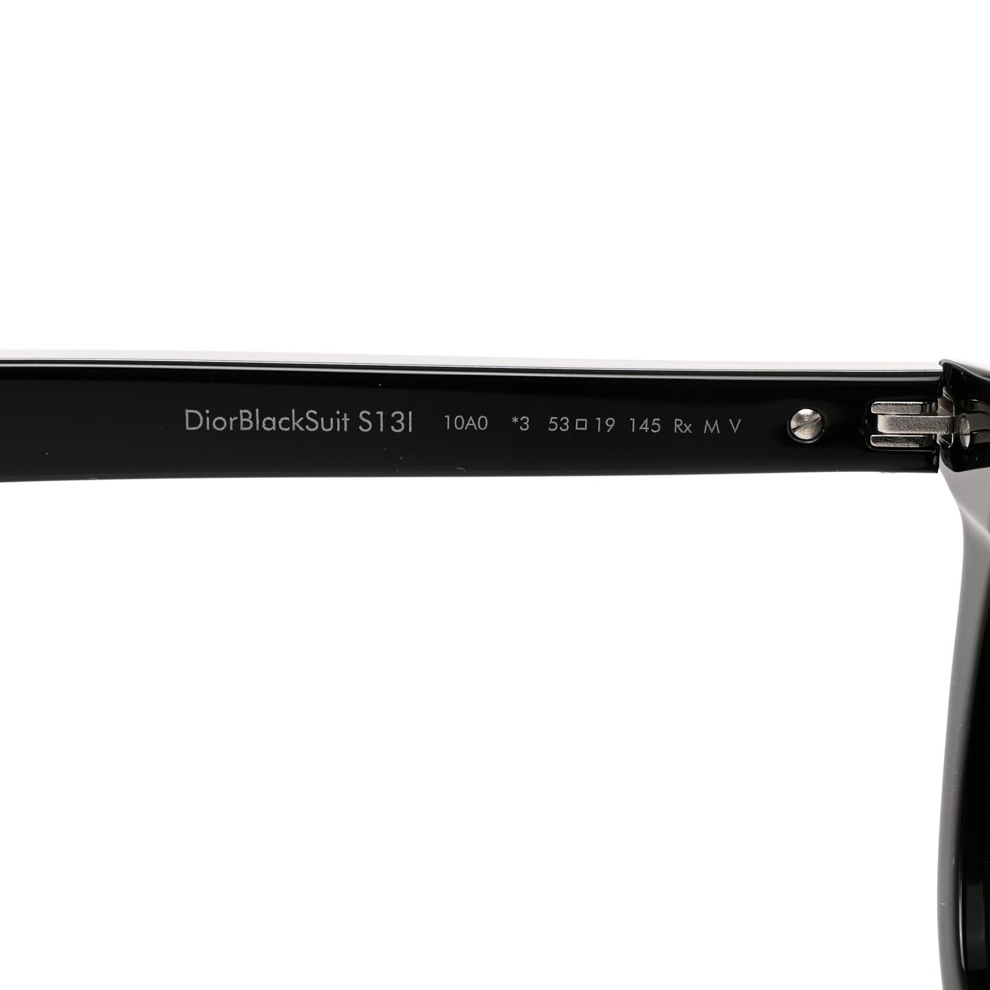 Acetate DiorBlackSuit S13I Sunglasses Black