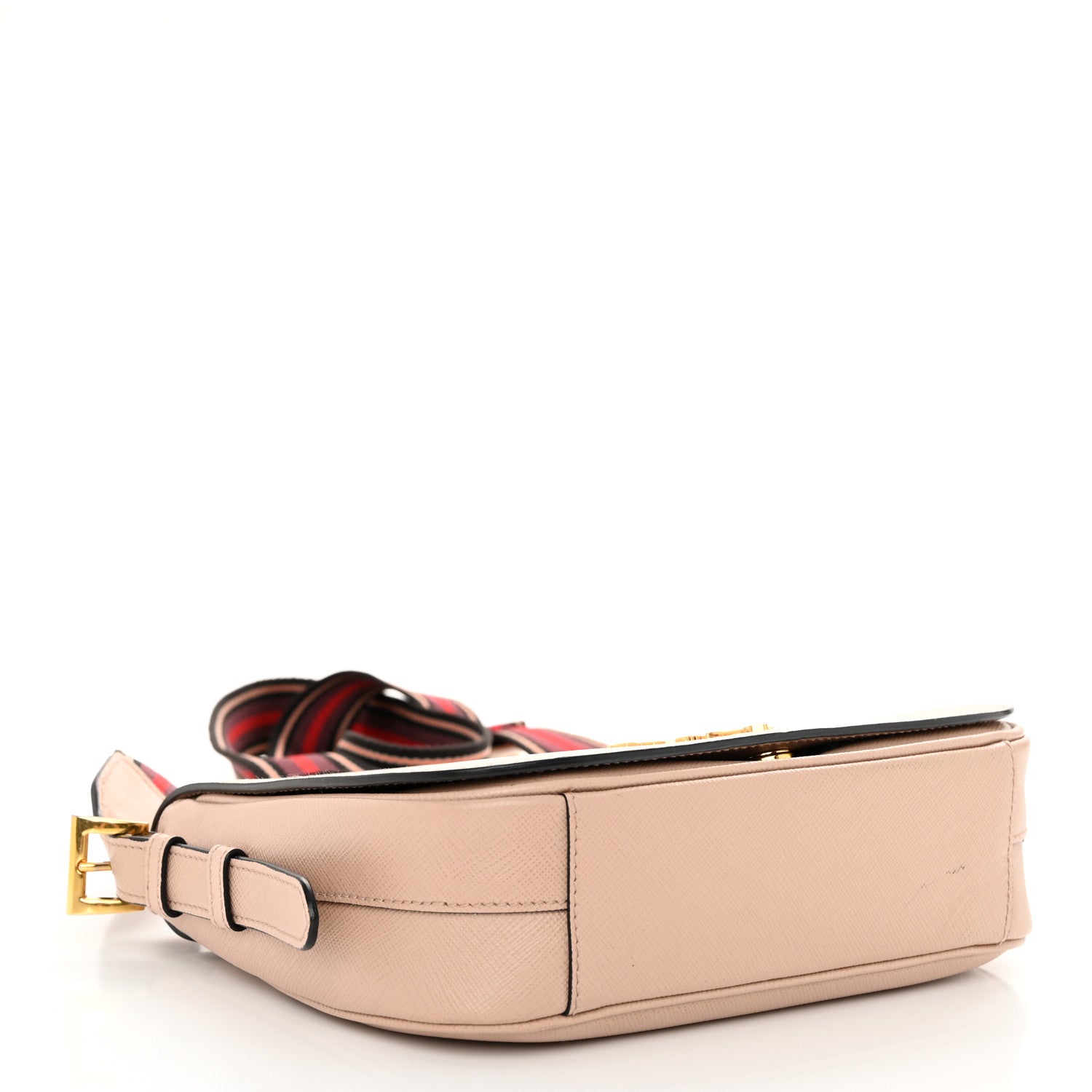 Prada Saffiano Flap Crossbody Cammeo 4 of 14