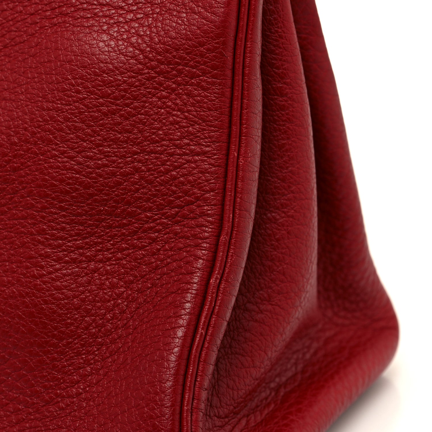 Hermes Taurillon Clemence Birkin 30 Rouge Garance 13 of 13