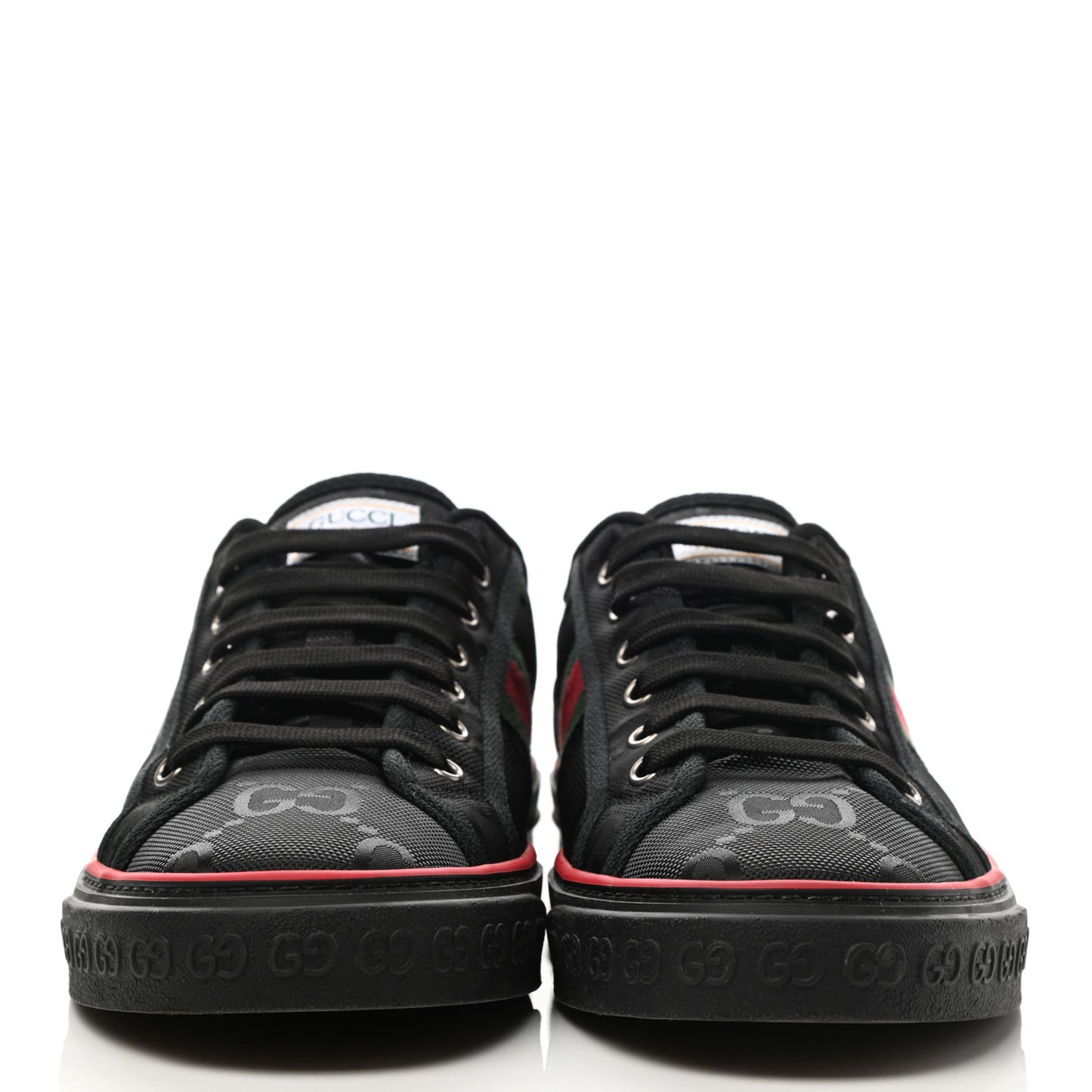Econyl Nylon Web Monogram Off The Grid Mens 1977 Tennis Sneakers 9.5 Black