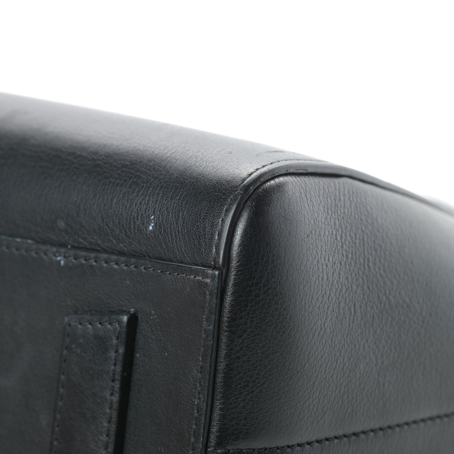 Smooth Calfskin Small Studded Antigona Black