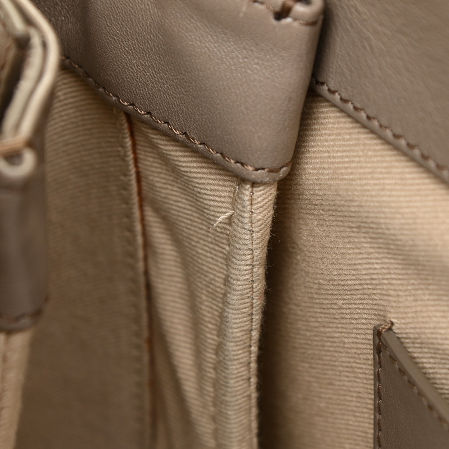 Calfskin Suede Medium Roy Bag Motty Grey