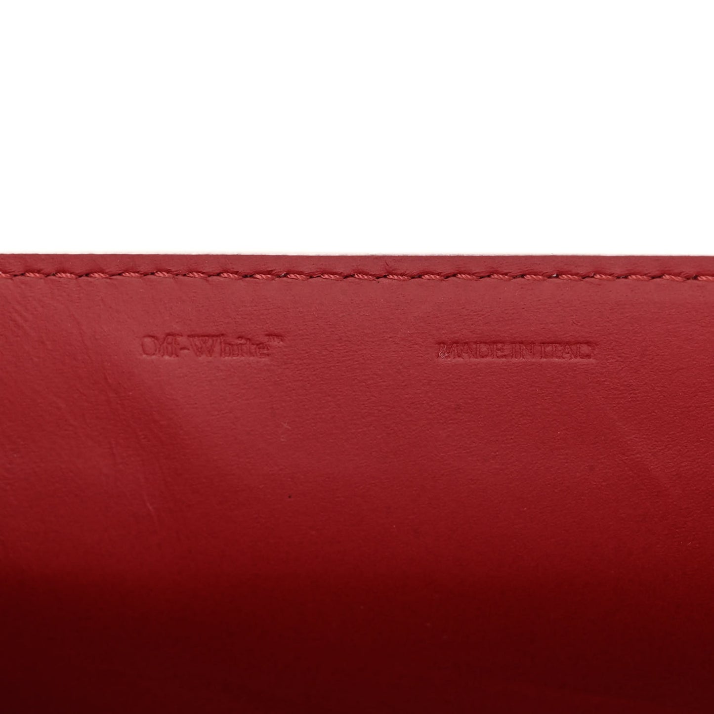 Calfskin Jitney Bag White