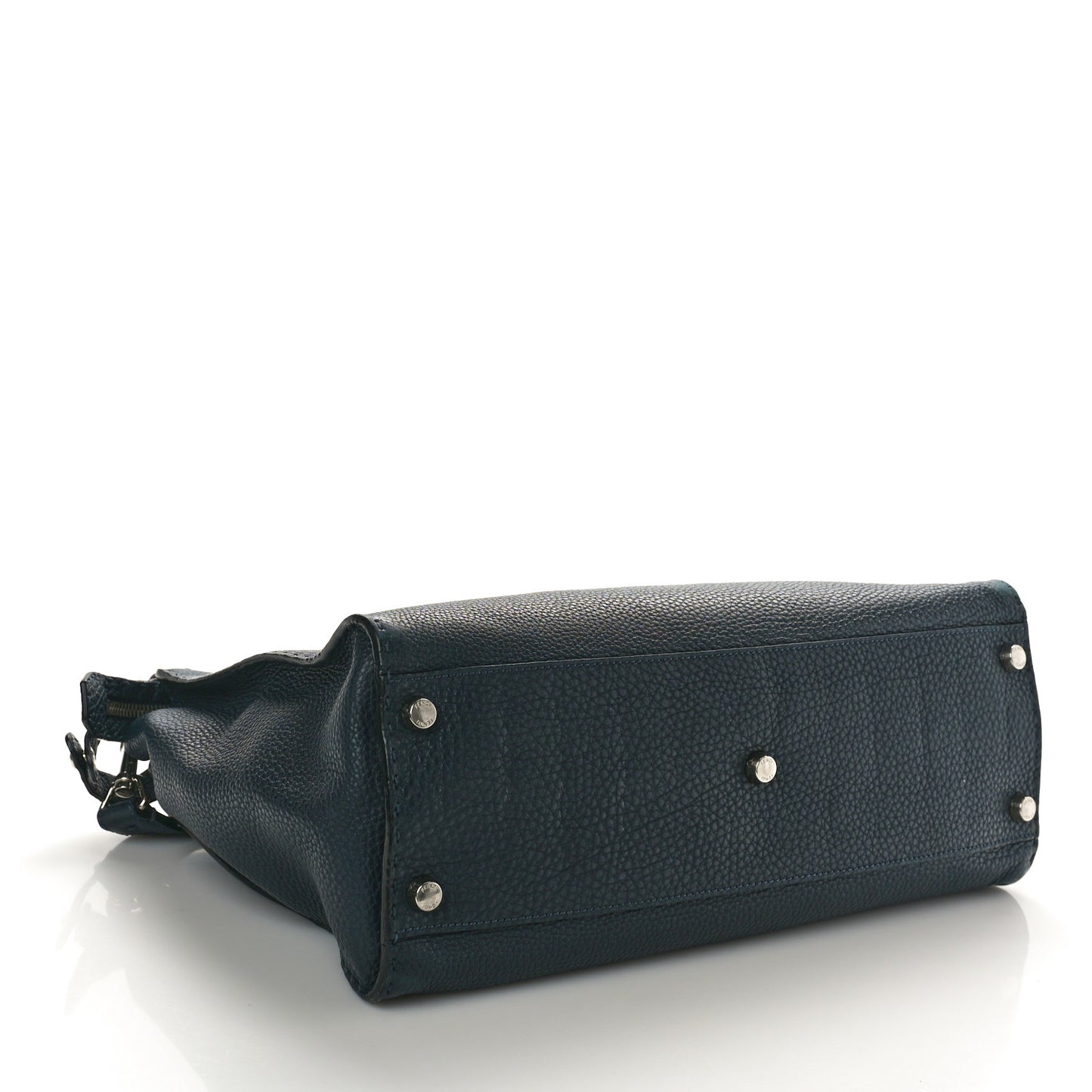 Cuoio Romano Selleria Bi-Color Large Mens Peekaboo Iconic Essential Satchel Lavagna Black