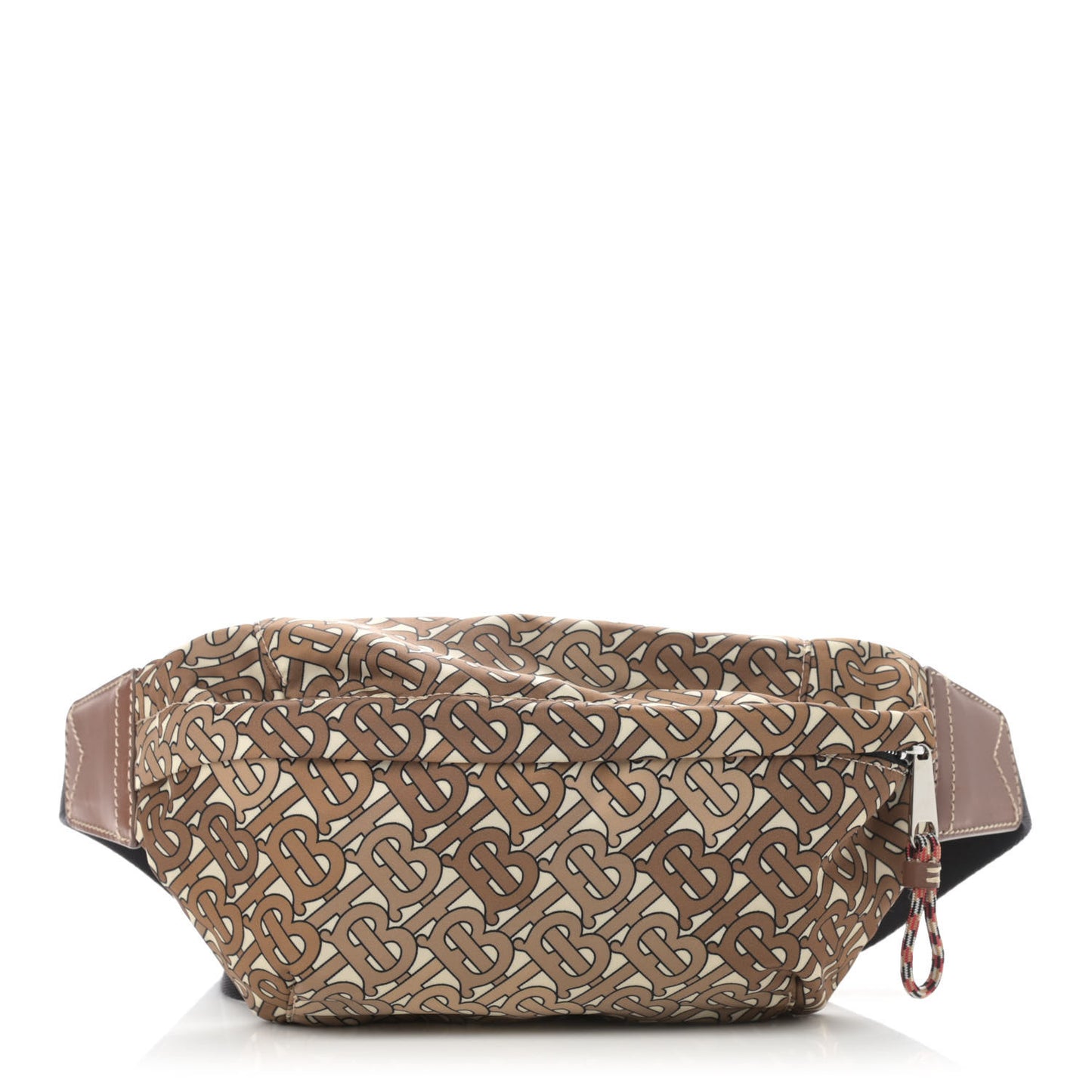 Nylon Monogram Bum Bag Beige
