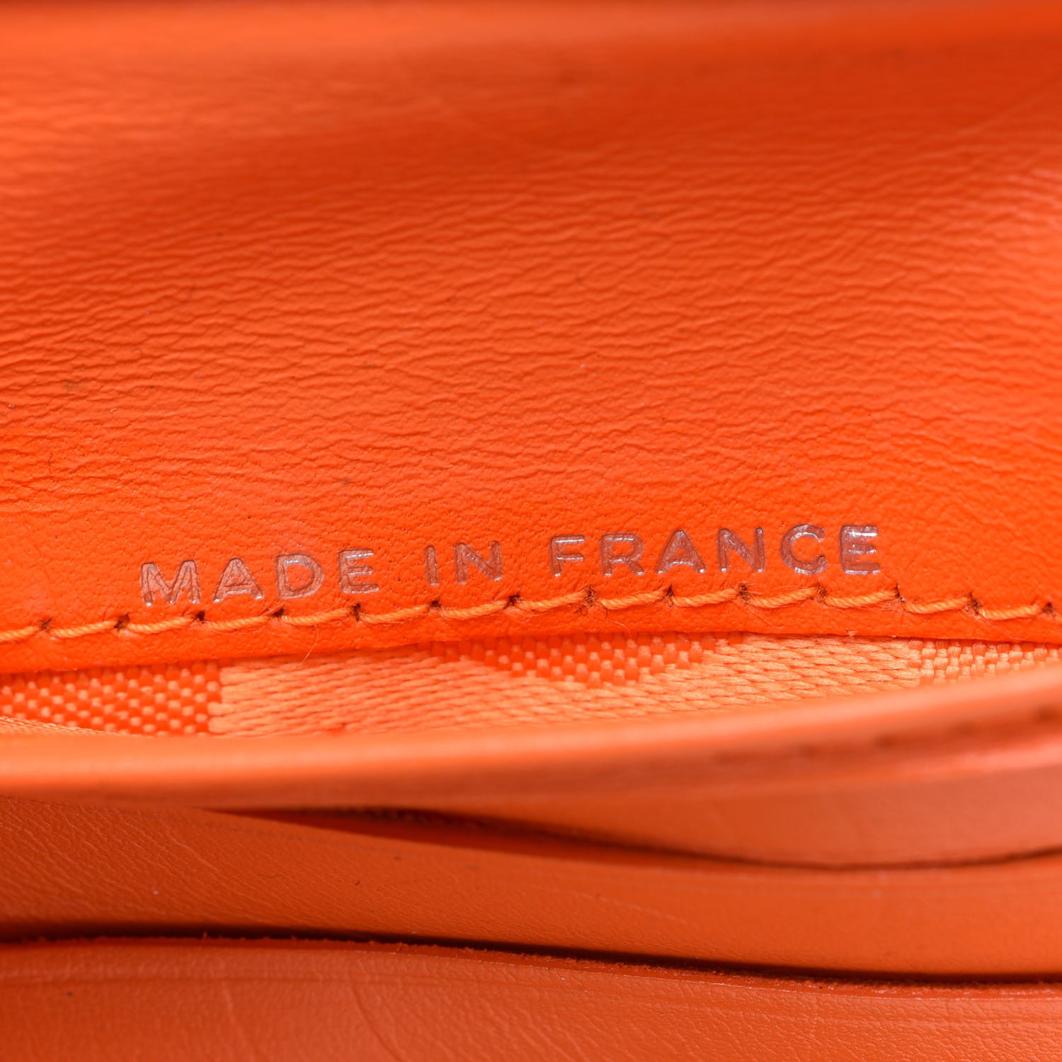 Chanel Calfskin Quilted Cambon Bi-fold Wallet Brown 9 of 10