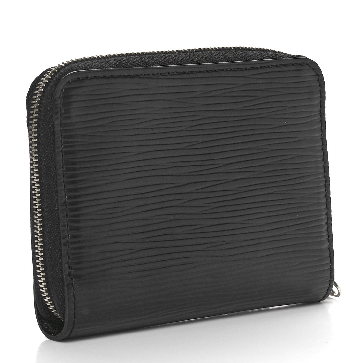 Louis Vuitton Epi Zippy Coin Purse Black 3 of 8