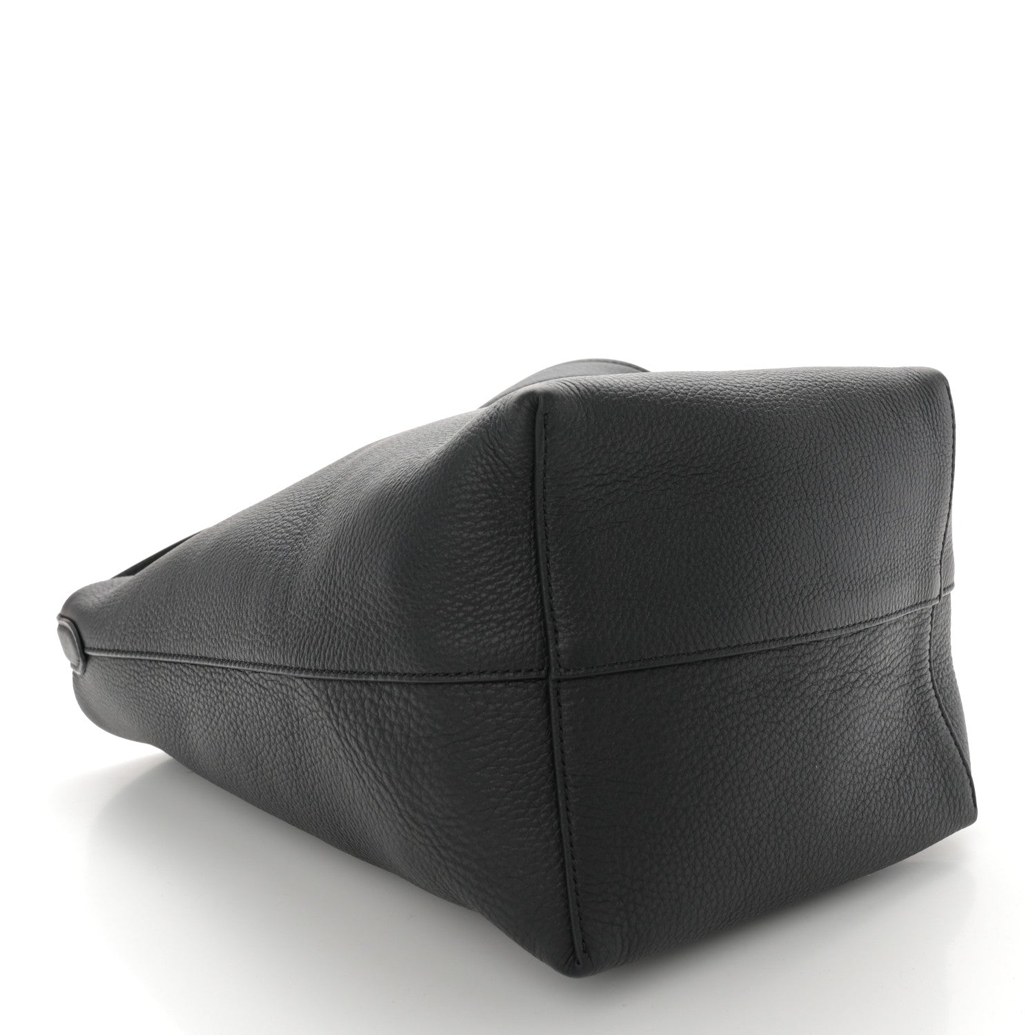 The Row Grained Calfskin Medium N/S Park Tote Black 4 of 10