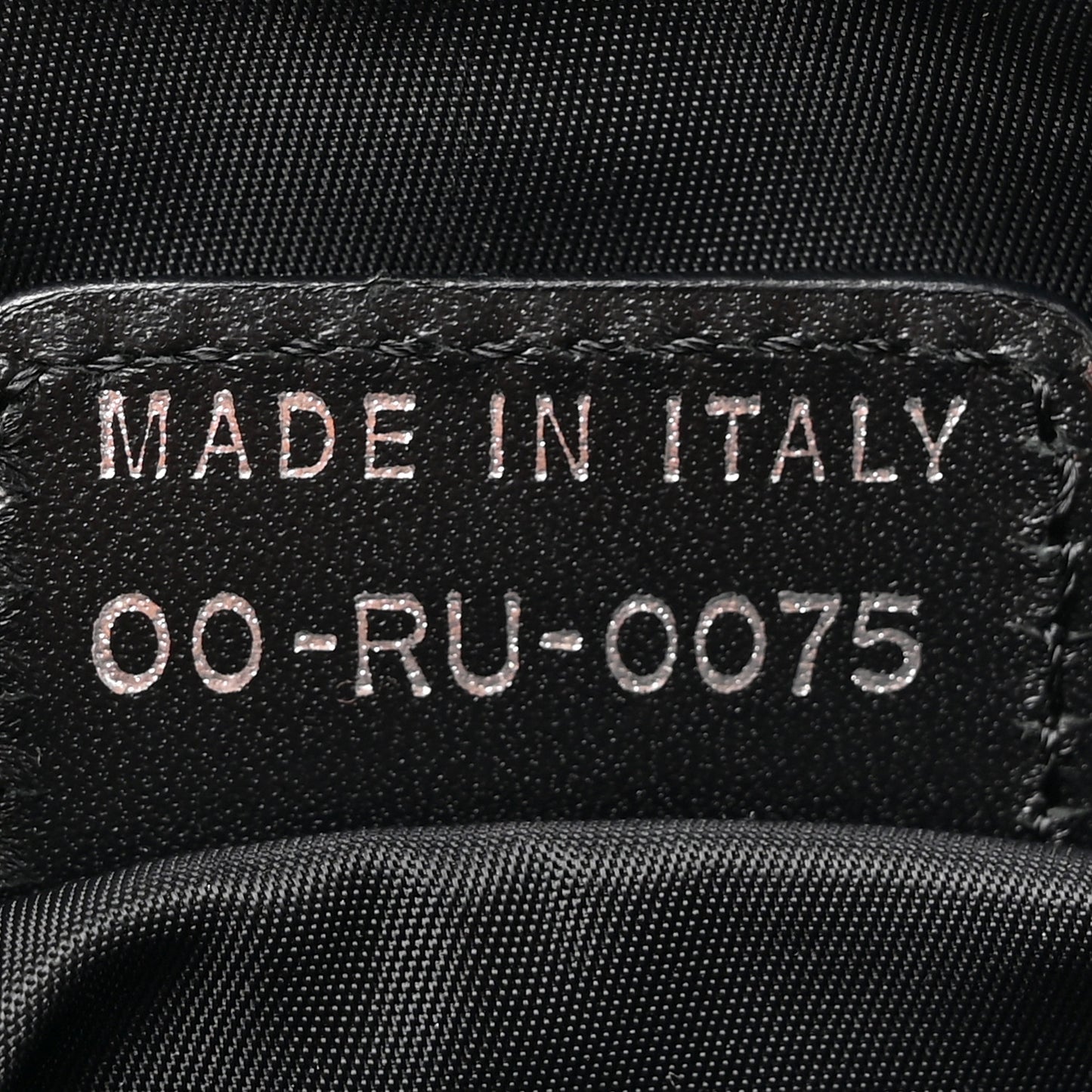 Monogram Messenger Black