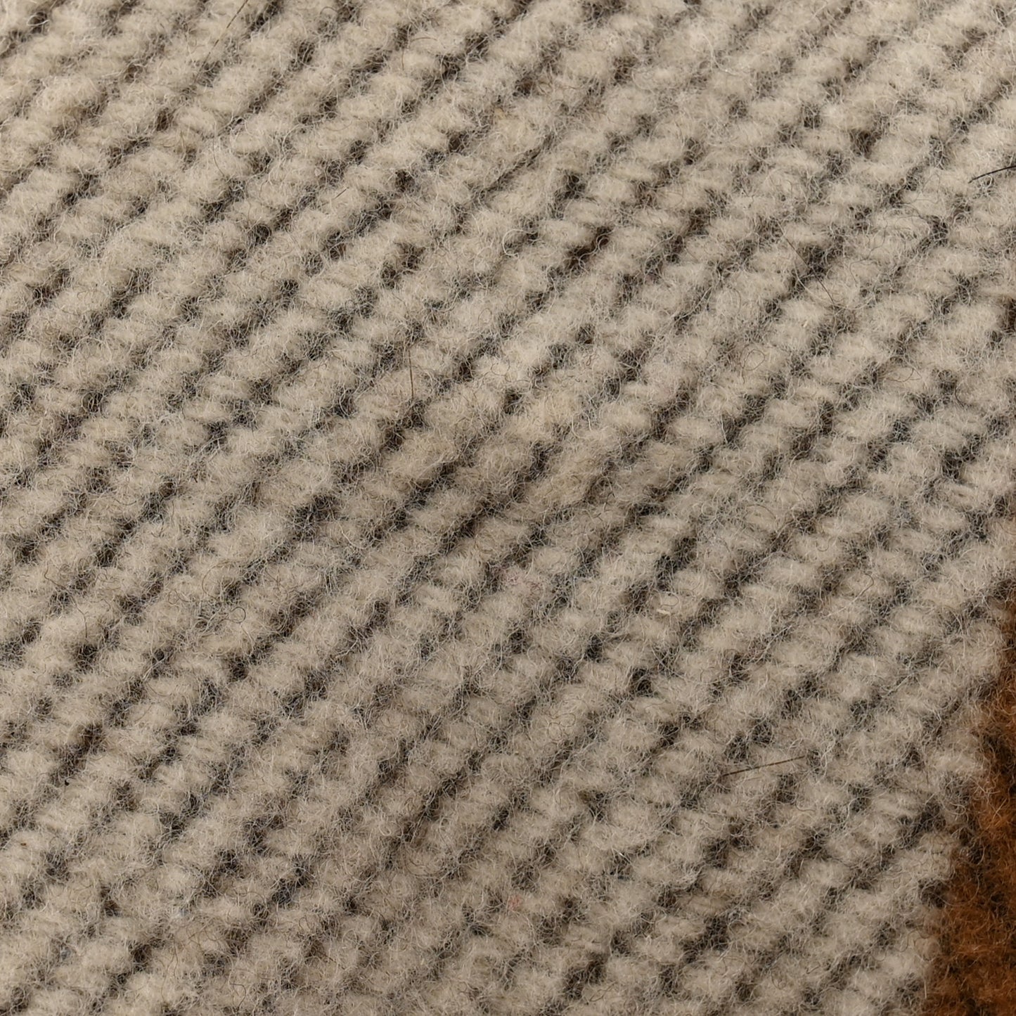 Wool Cashmere Avalon Blanket Ecru Camel