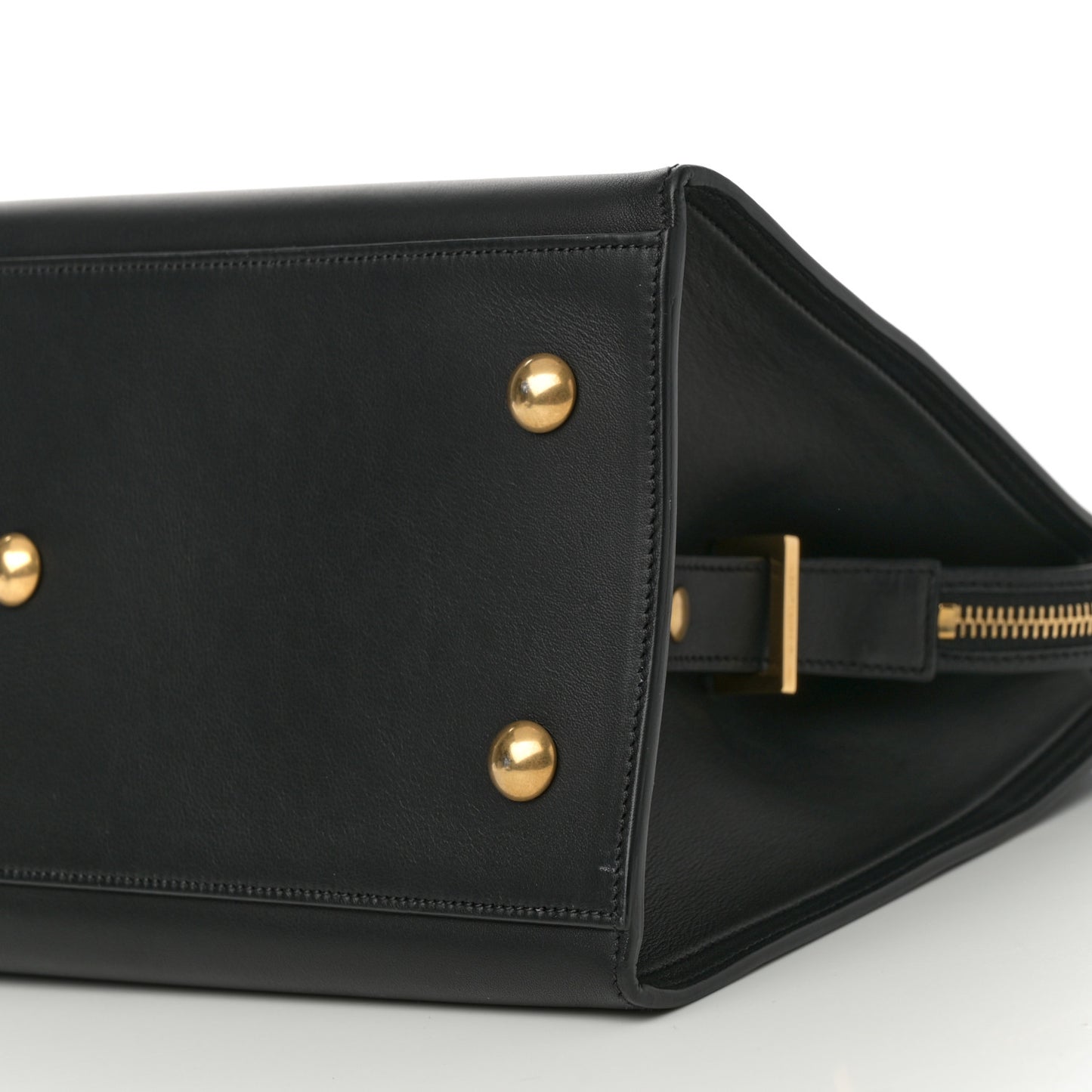 Calfskin Small Classic Y Cabas Black