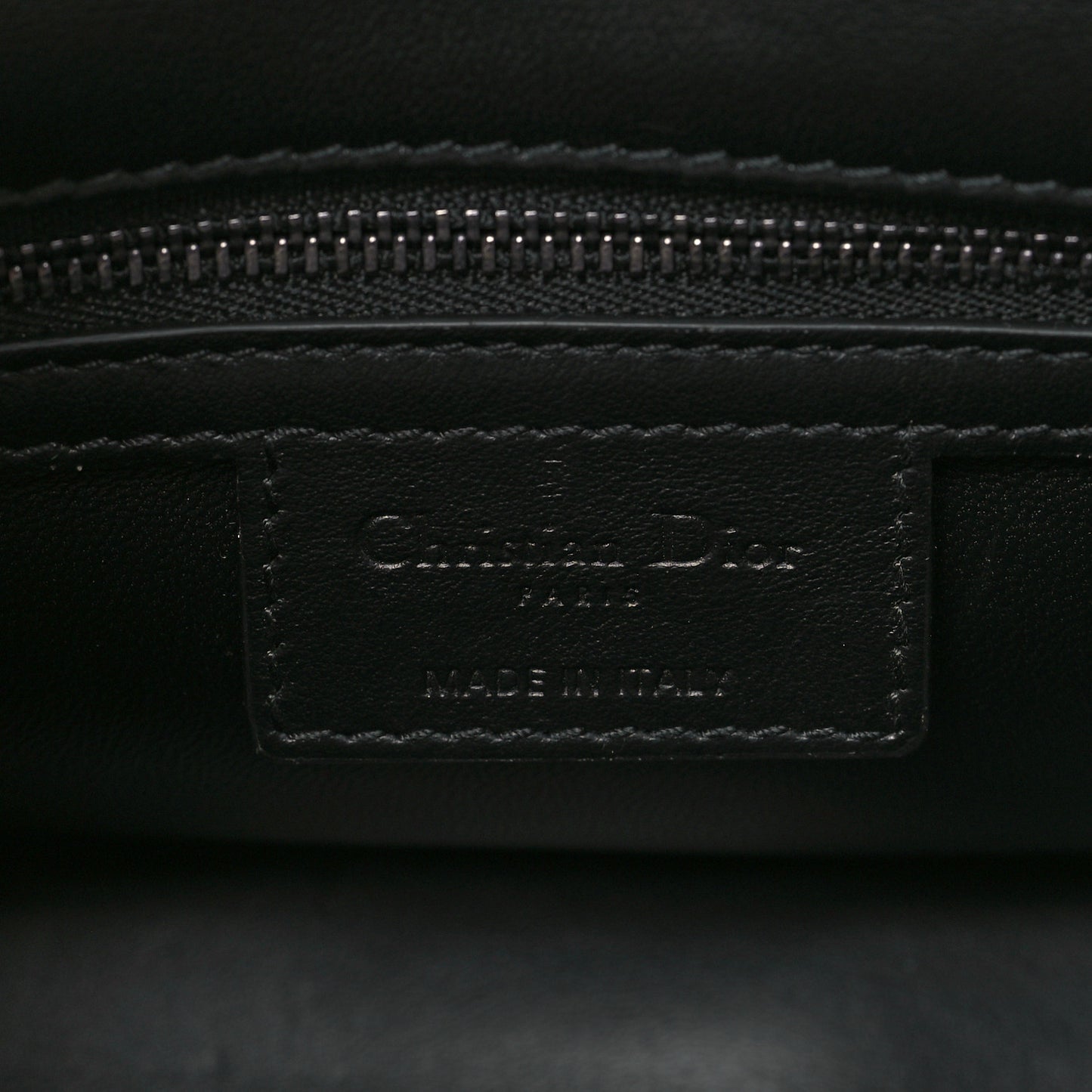 Tweed Macro Houndstooth Small Caro Bag Black White