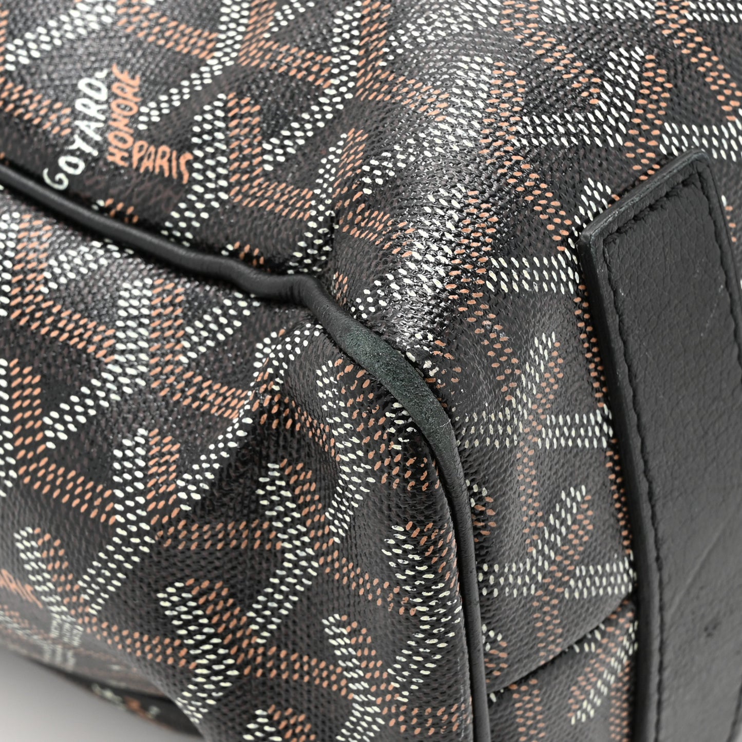 Goyardine Voltaire III Tote Black