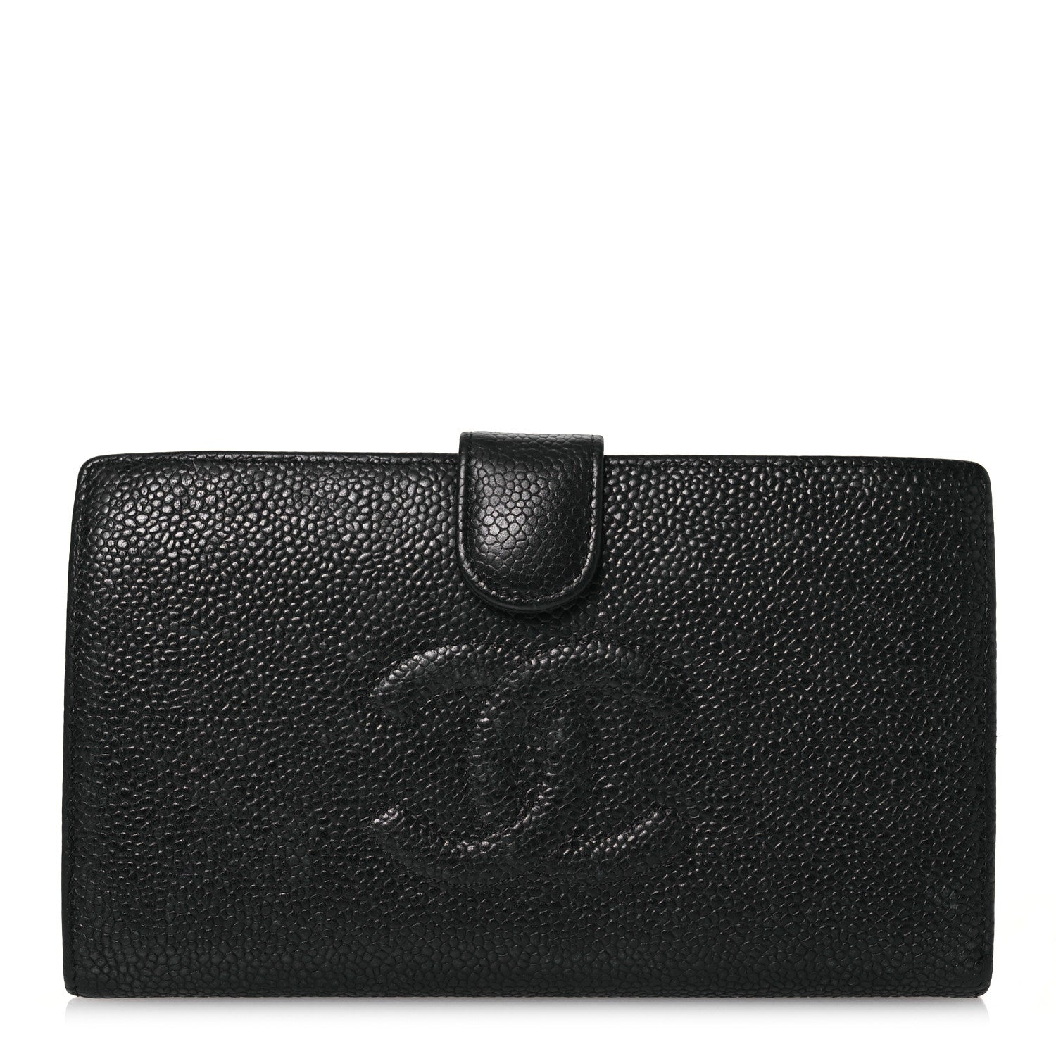 Chanel Caviar Timeless CC Zipped Pocket Wallet Black 1 of 20