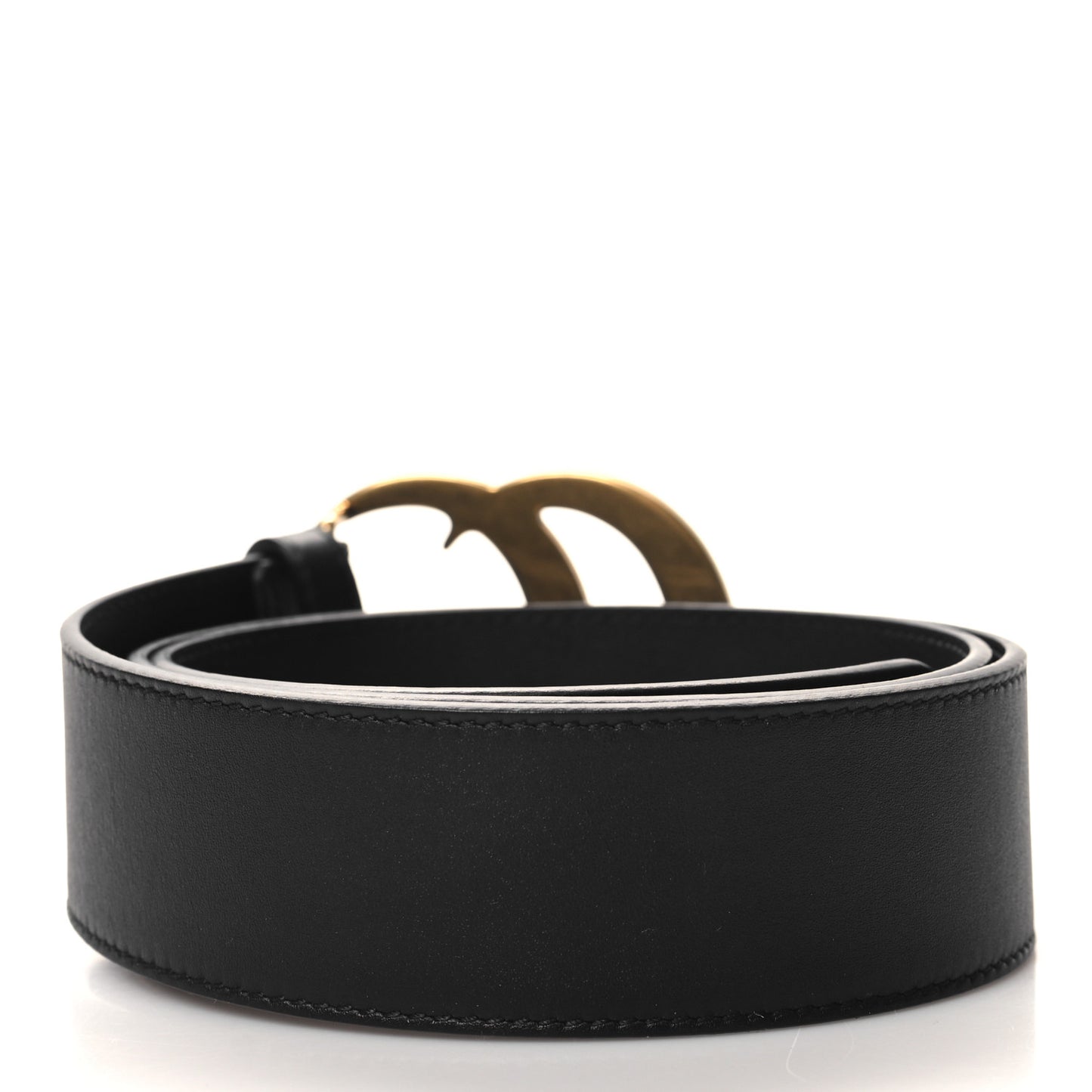 Calfskin Double G 40mm Belt 80 32 Black