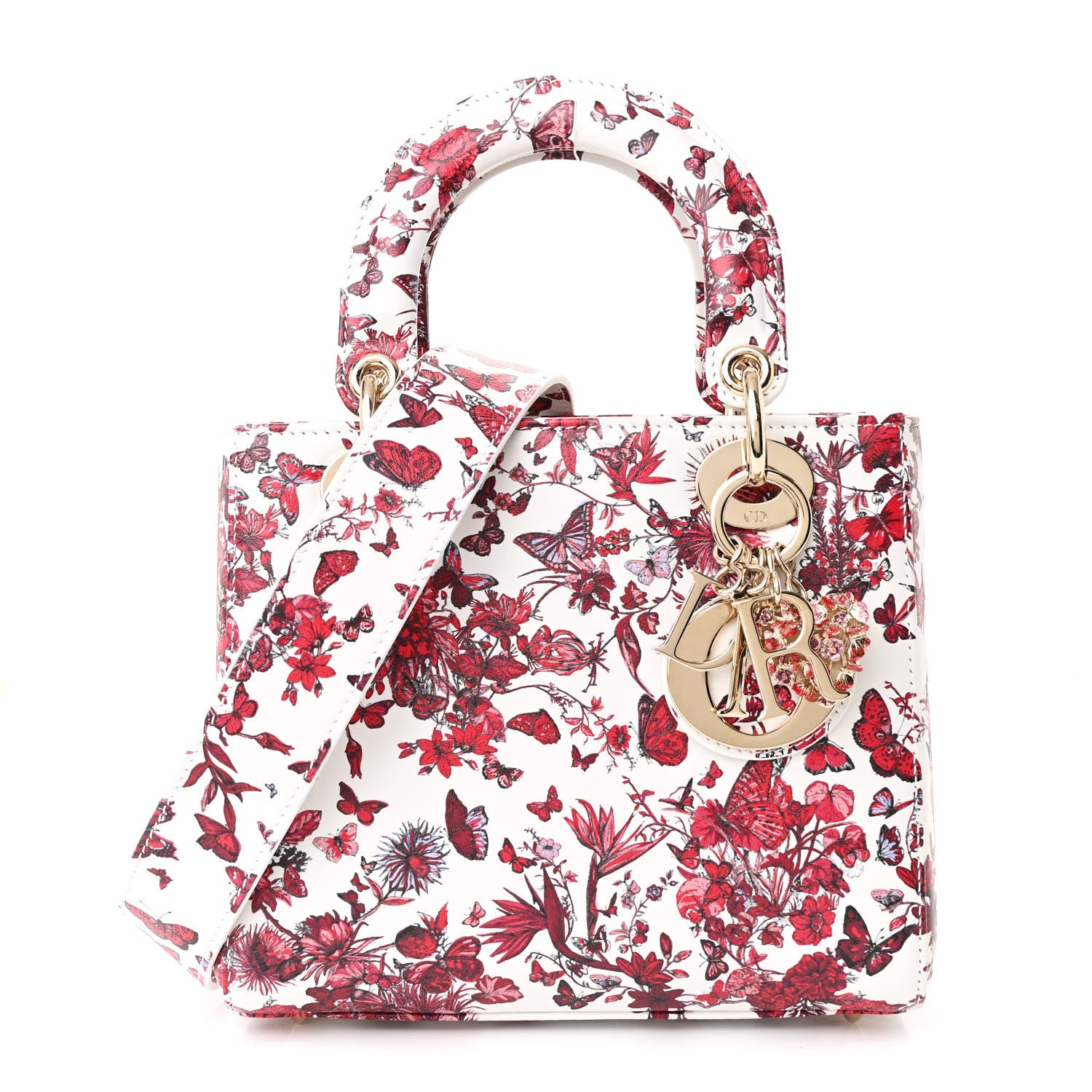 Christian Dior Calfskin Le Coeur Des Papillons Small My ABCDior