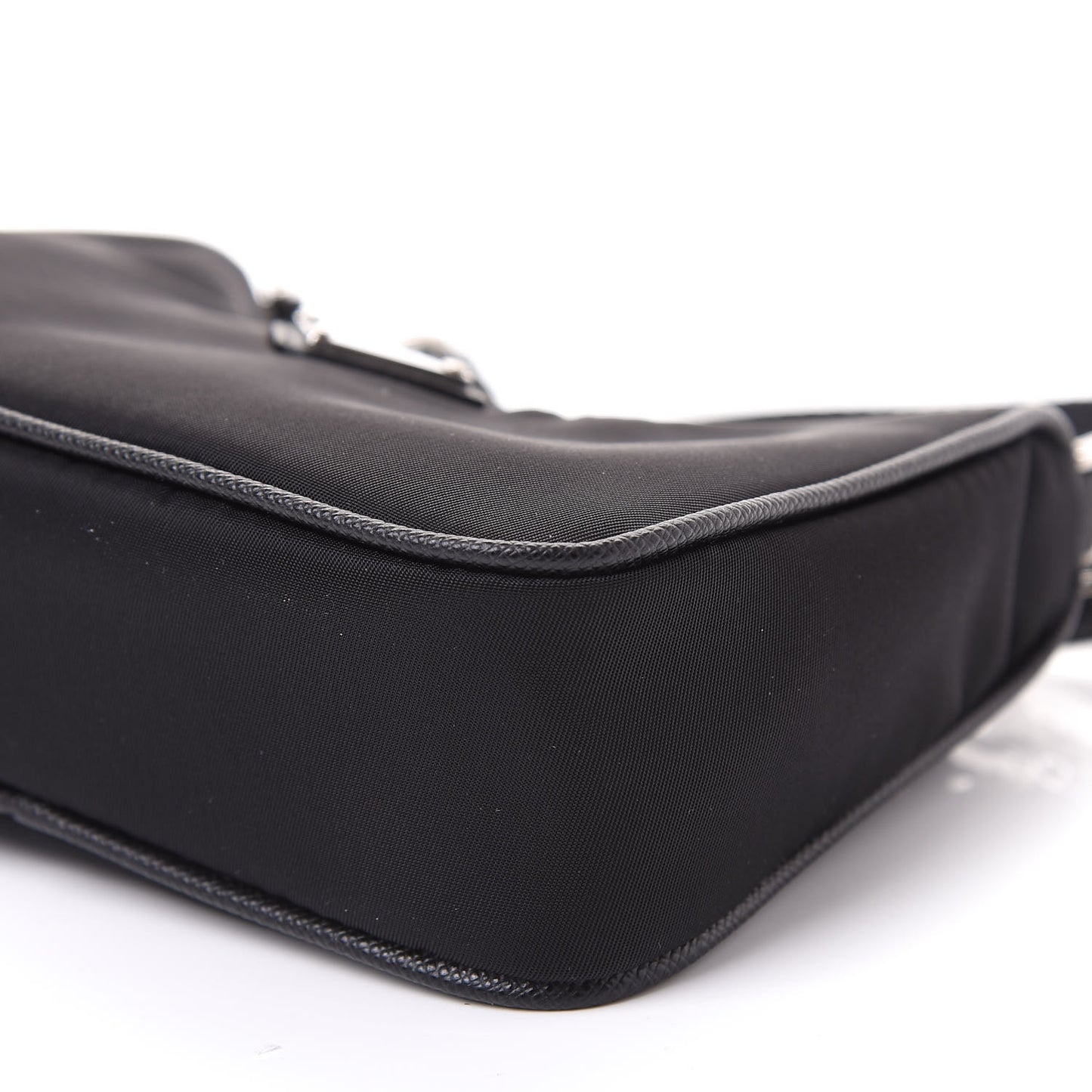 Tessuto Nylon Mini Re-Edition 2000 Shoulder Bag Black