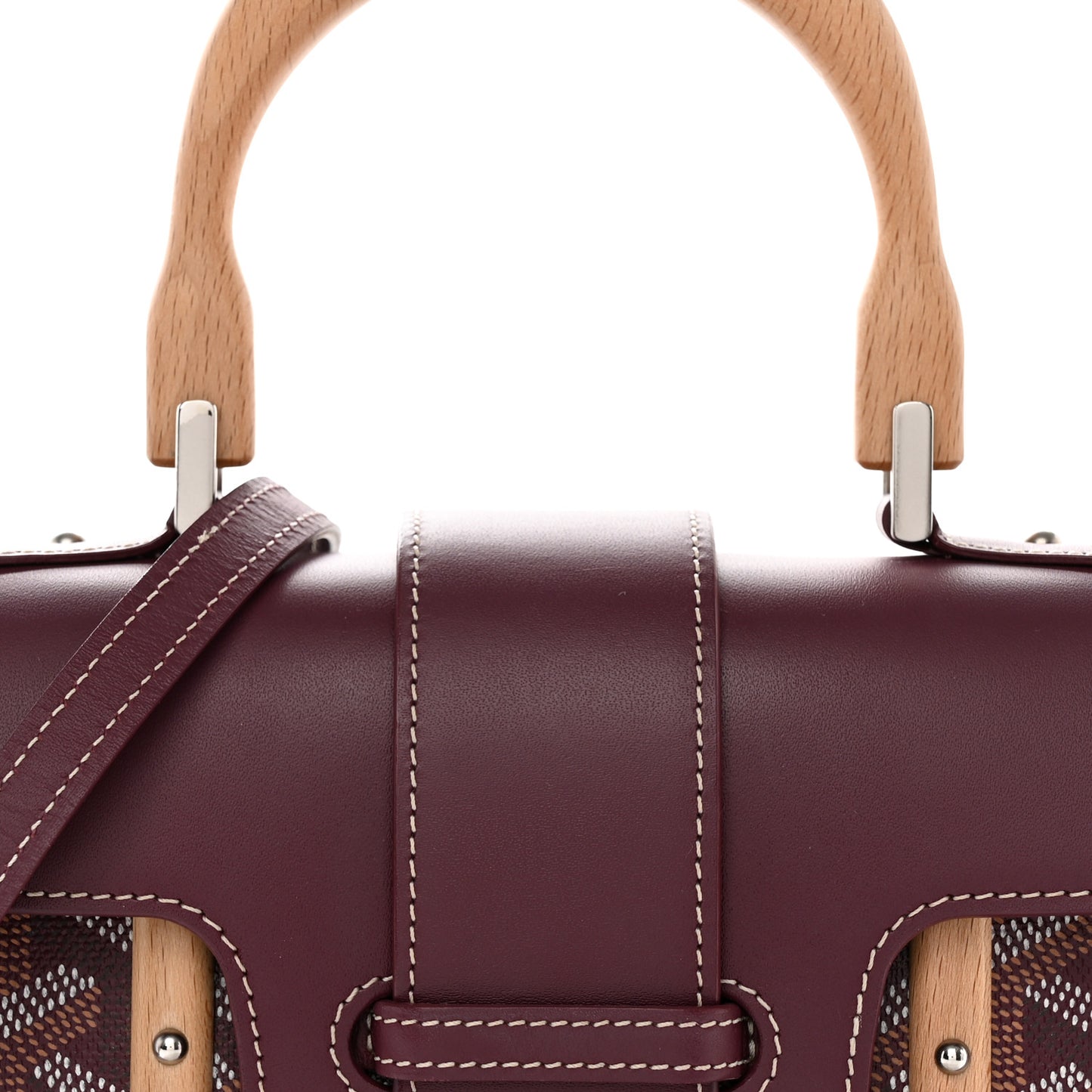 Goyardine Structure Mini Saigon Burgundy