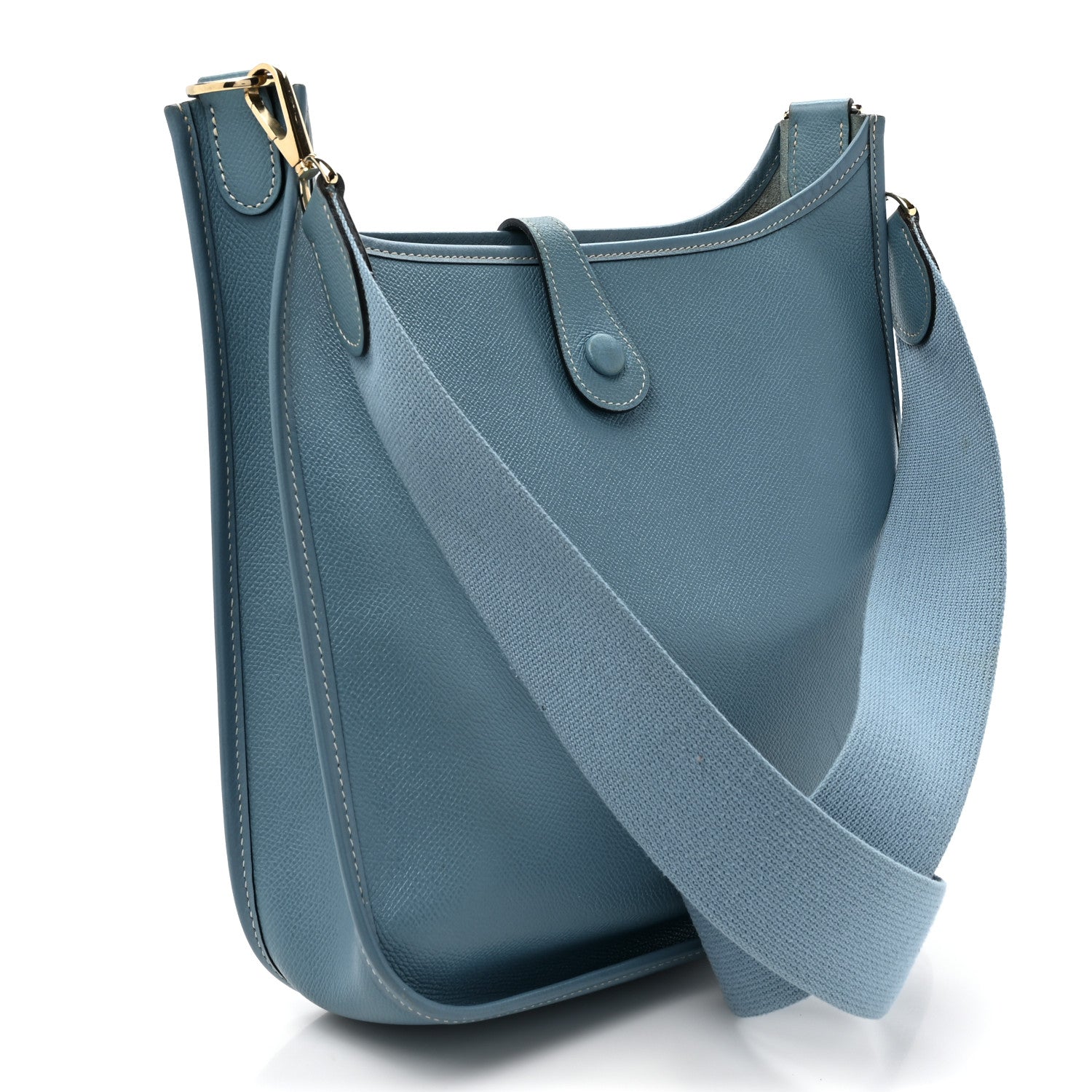 Hermes Epsom Evelyne PM Blue Jean 3 of 14