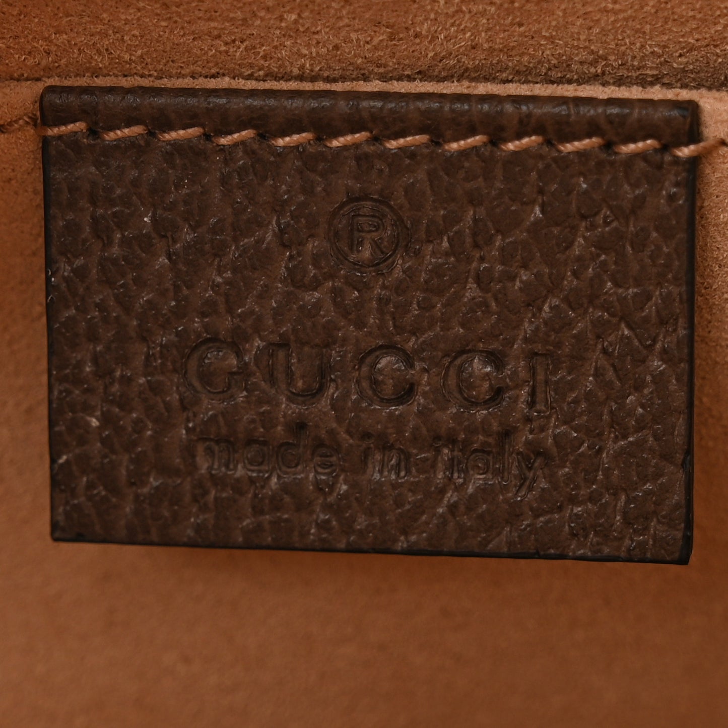 GG Supreme Monogram Web Ophidia Pouch Brown