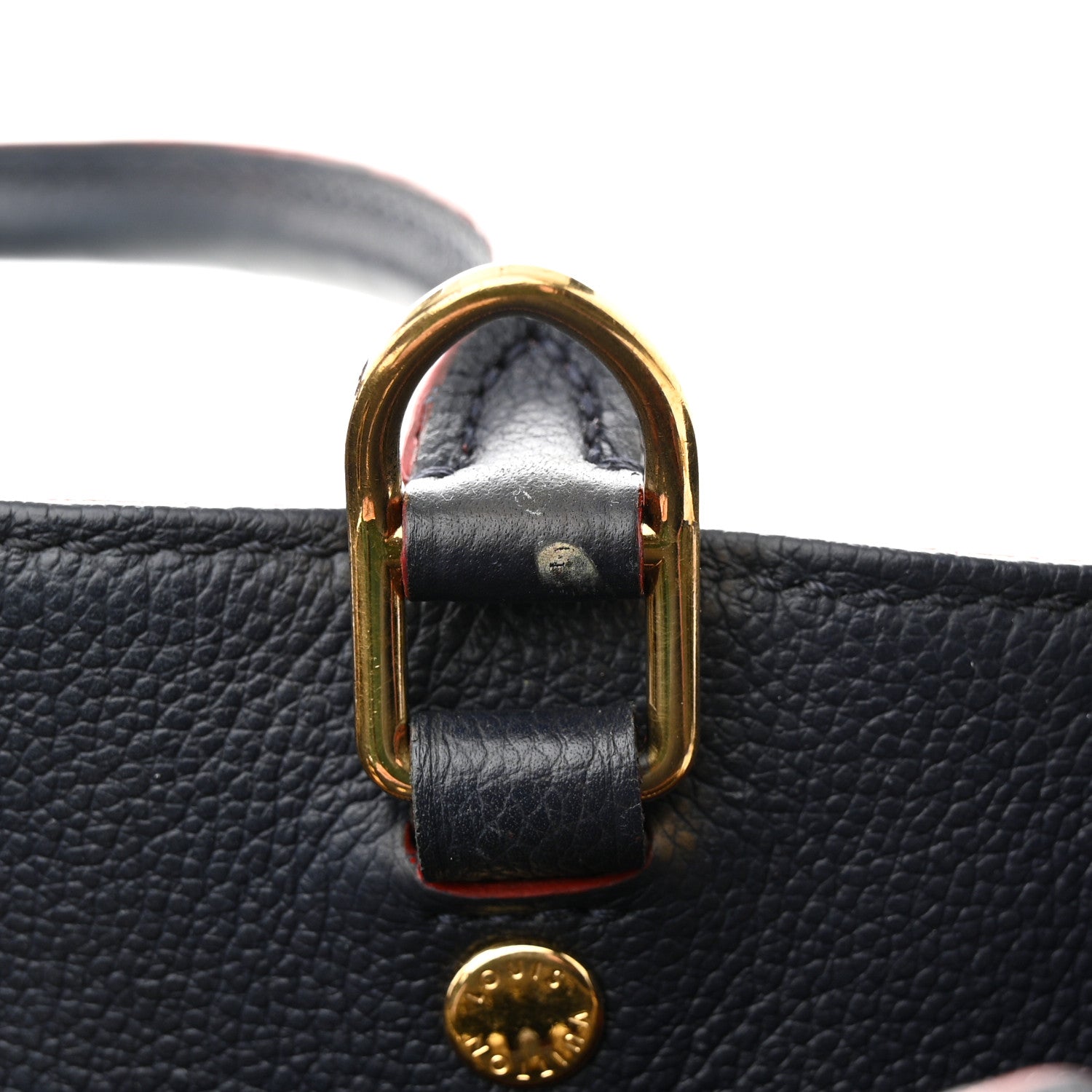 Louis Vuitton Empreinte Montaigne MM Marine Rouge 11 of 13