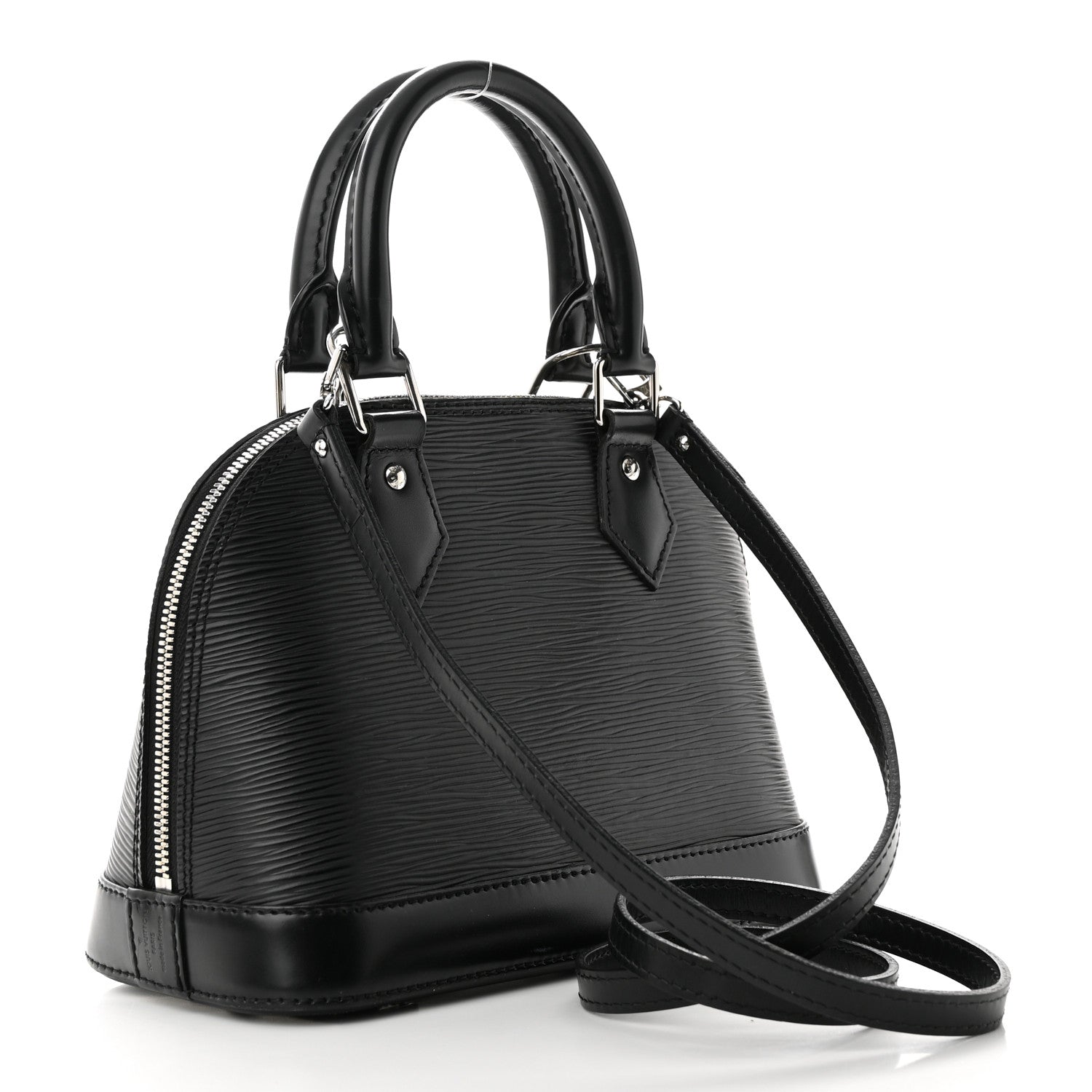 Louis Vuitton Epi Alma BB Black 2 of 10