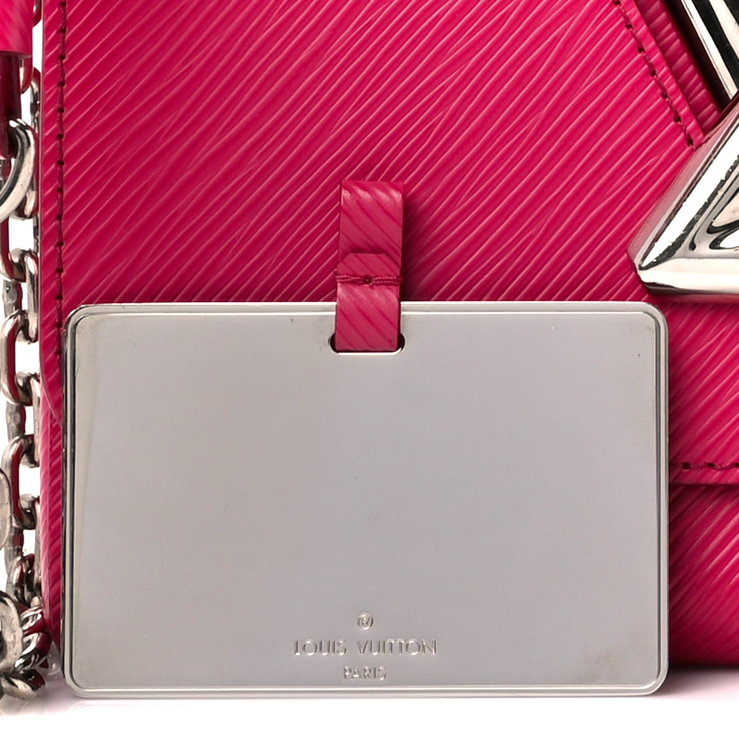 Louis Vuitton Epi Twist Shoulder Bag MM Hot Pink 8 of 11