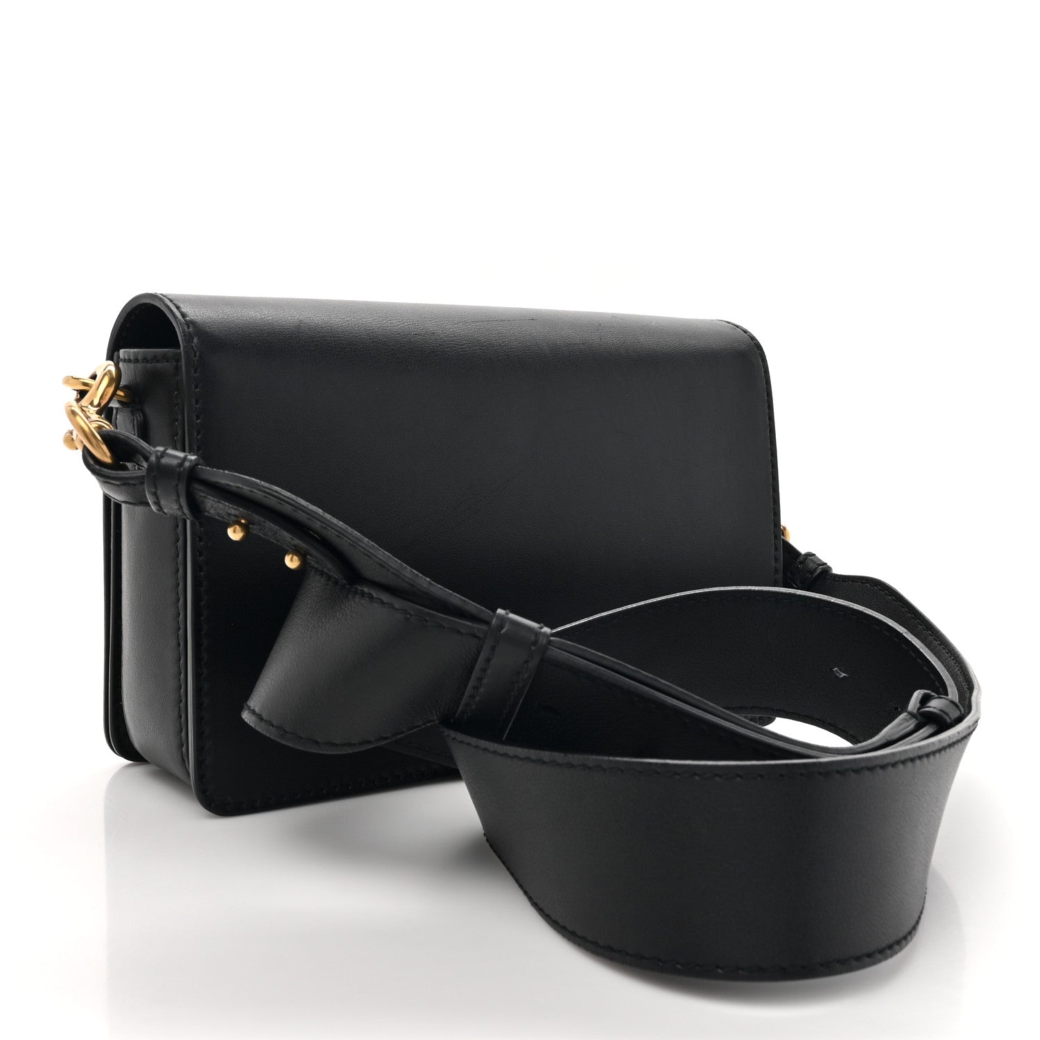 Christian Dior Smooth Calfskin Dio(r)evolution Flap Bag Black 3 of 12