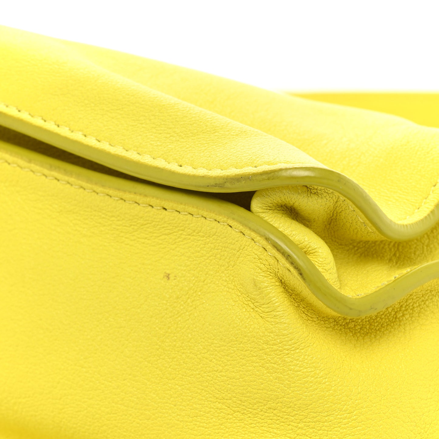 Lambskin Medium PS1 Satchel Citron