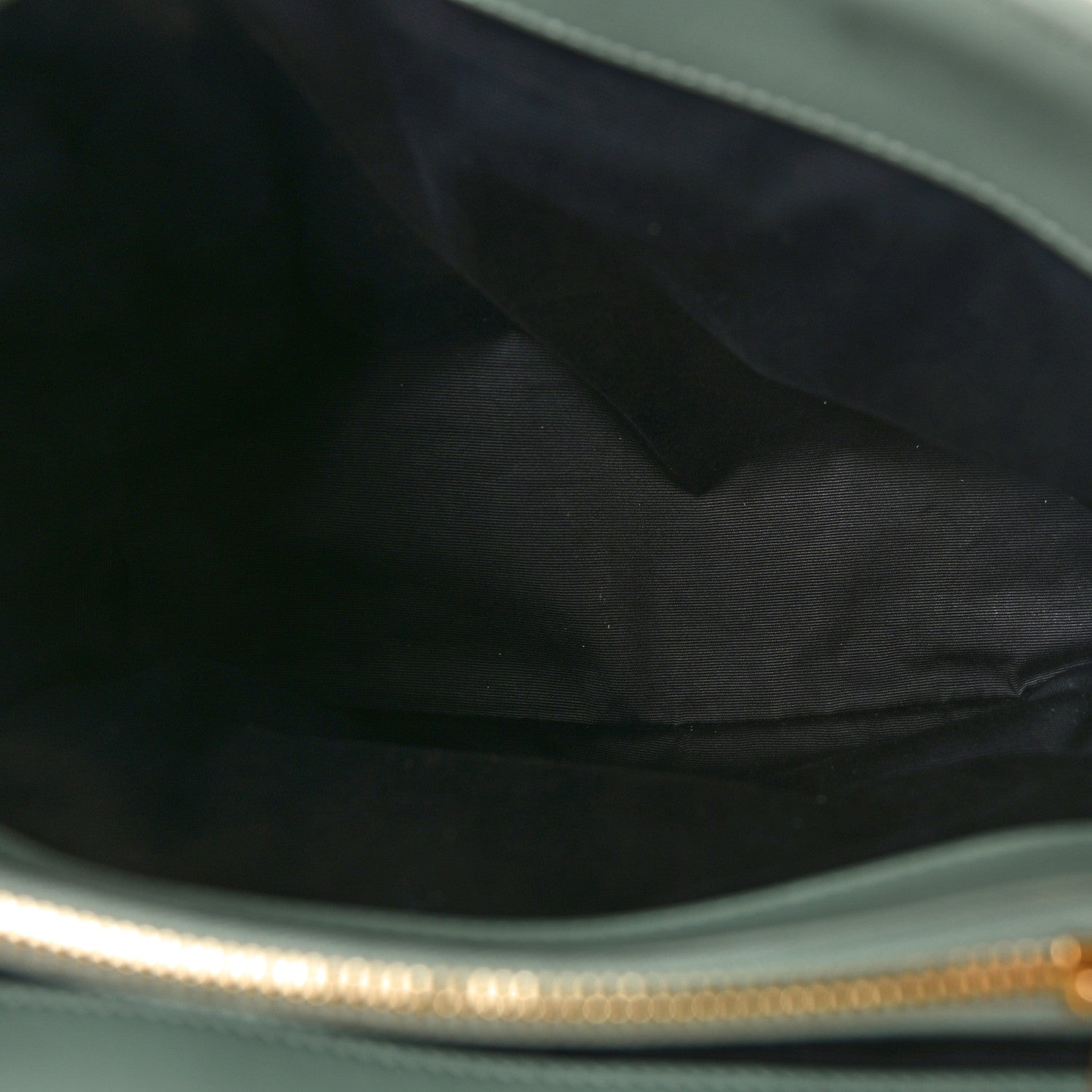 Saint Laurent Suede Y Quilted Monogram Medium Loulou Chain Satchel Vert Opaline 5 of 9