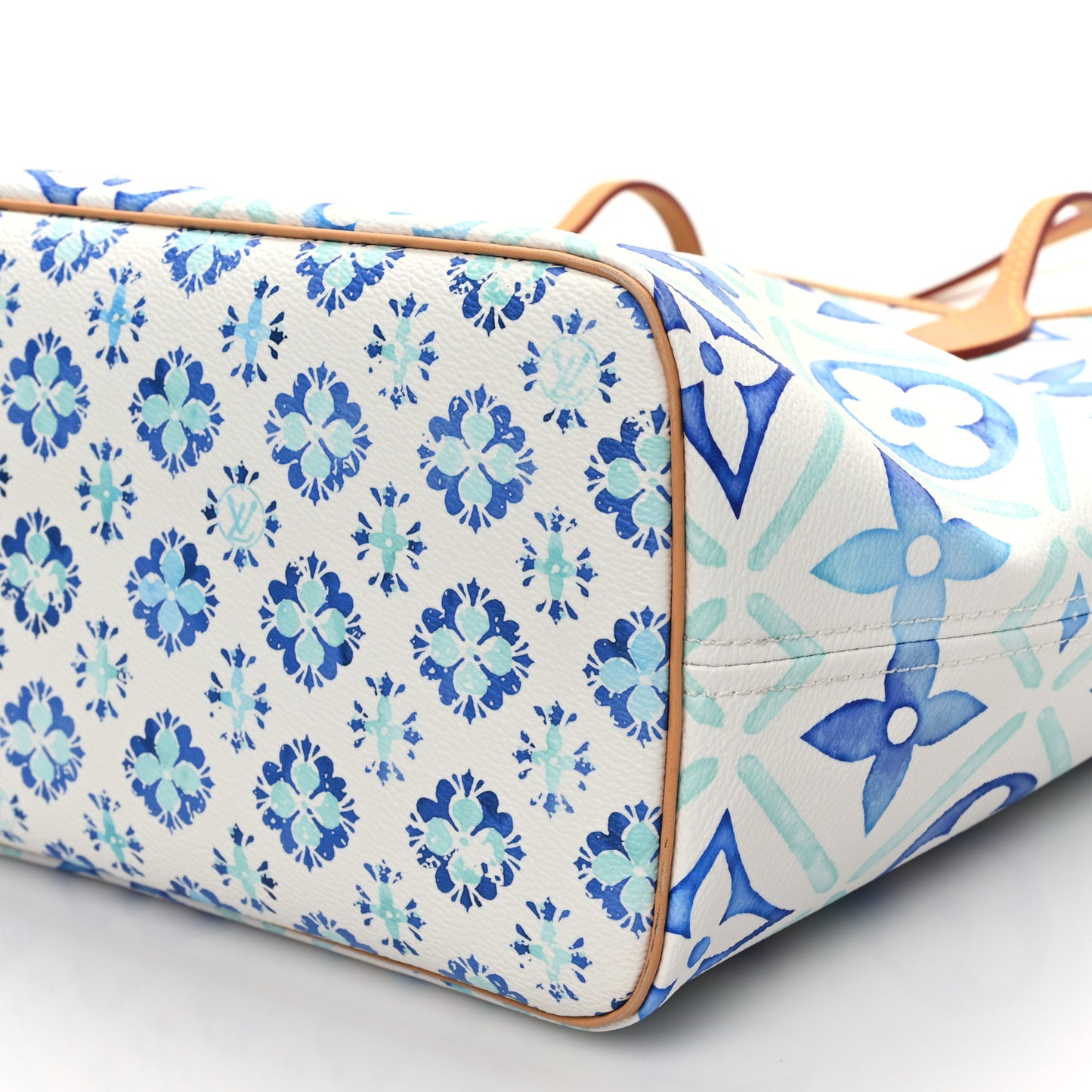 Monogram Tiles By The Pool 2.0 Neverfull MM Lagoon Blue