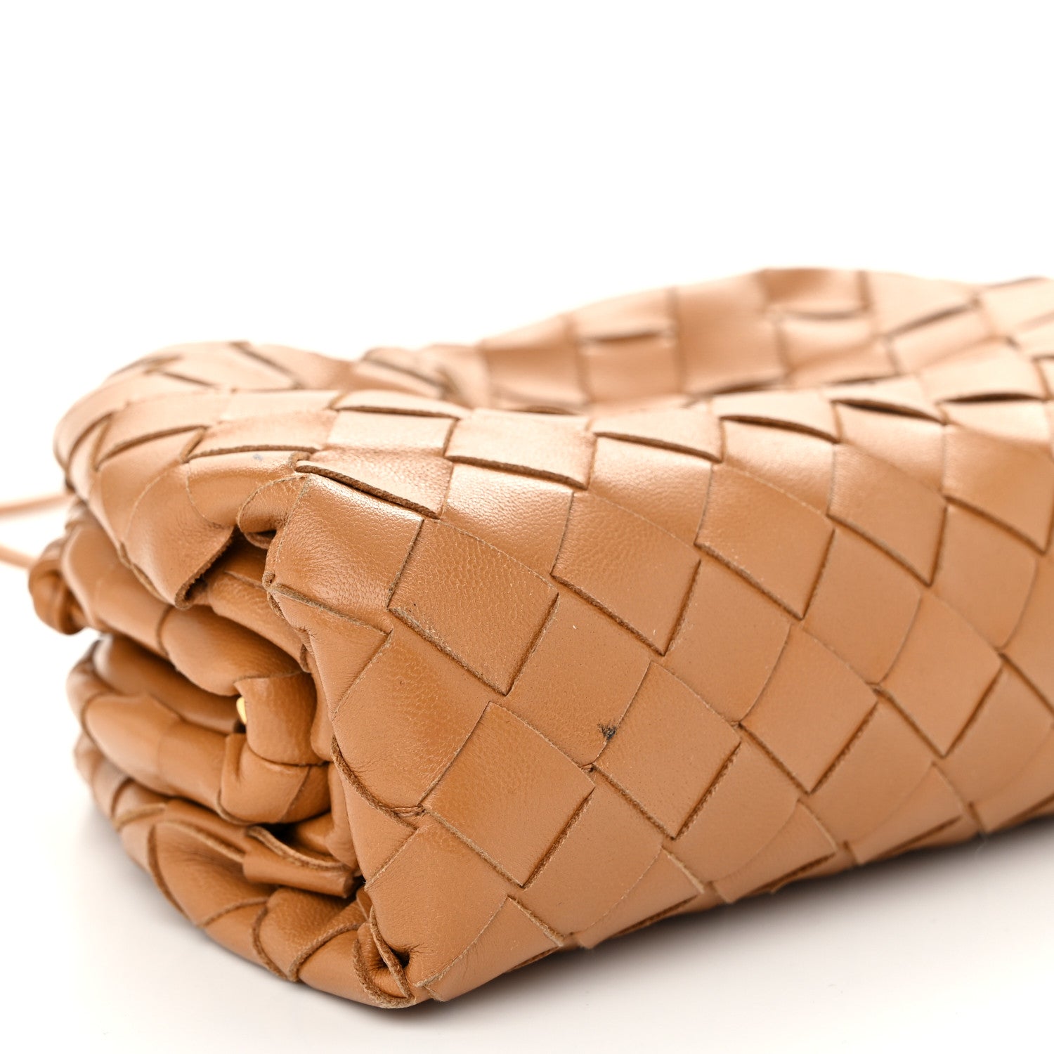 Bottega Veneta Nappa Intrecciato The Mini Pouch Carmel 9 of 10
