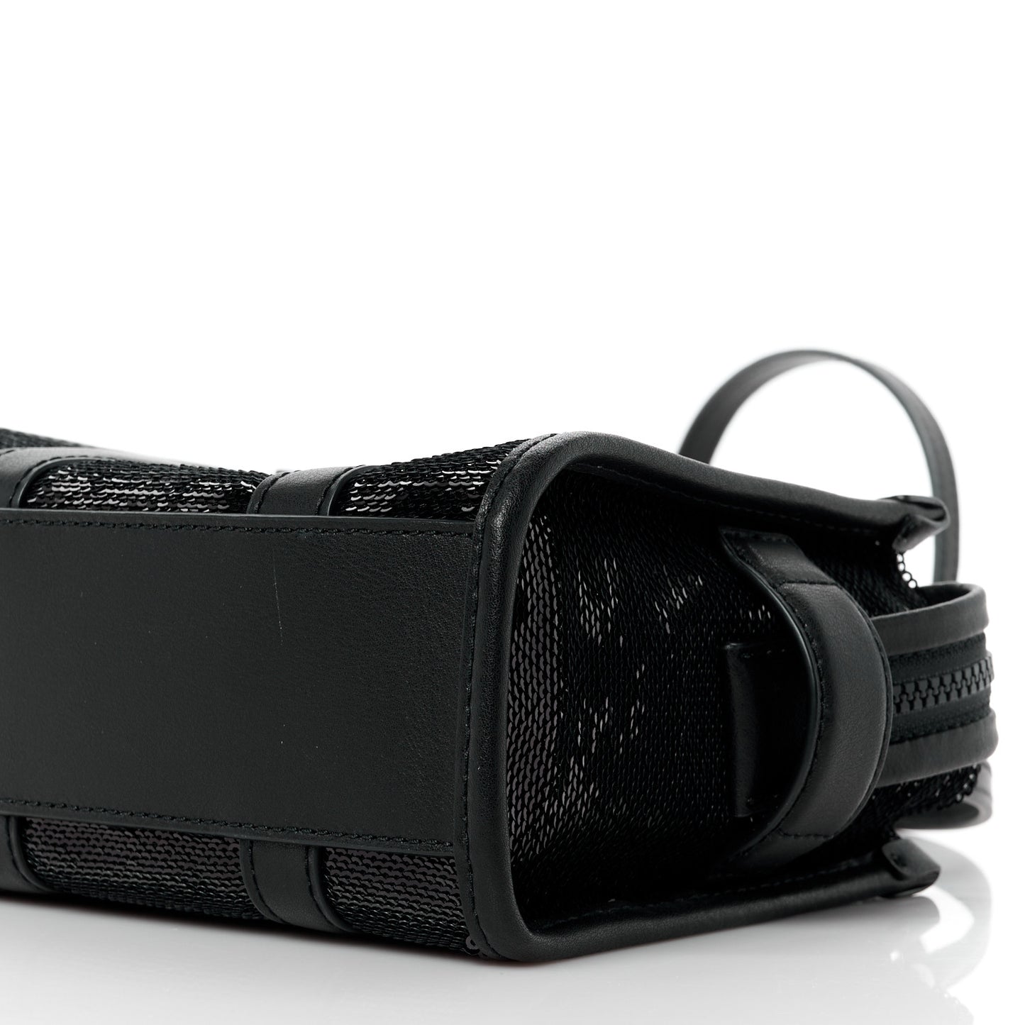 Sequin Small The Tote Bag Black