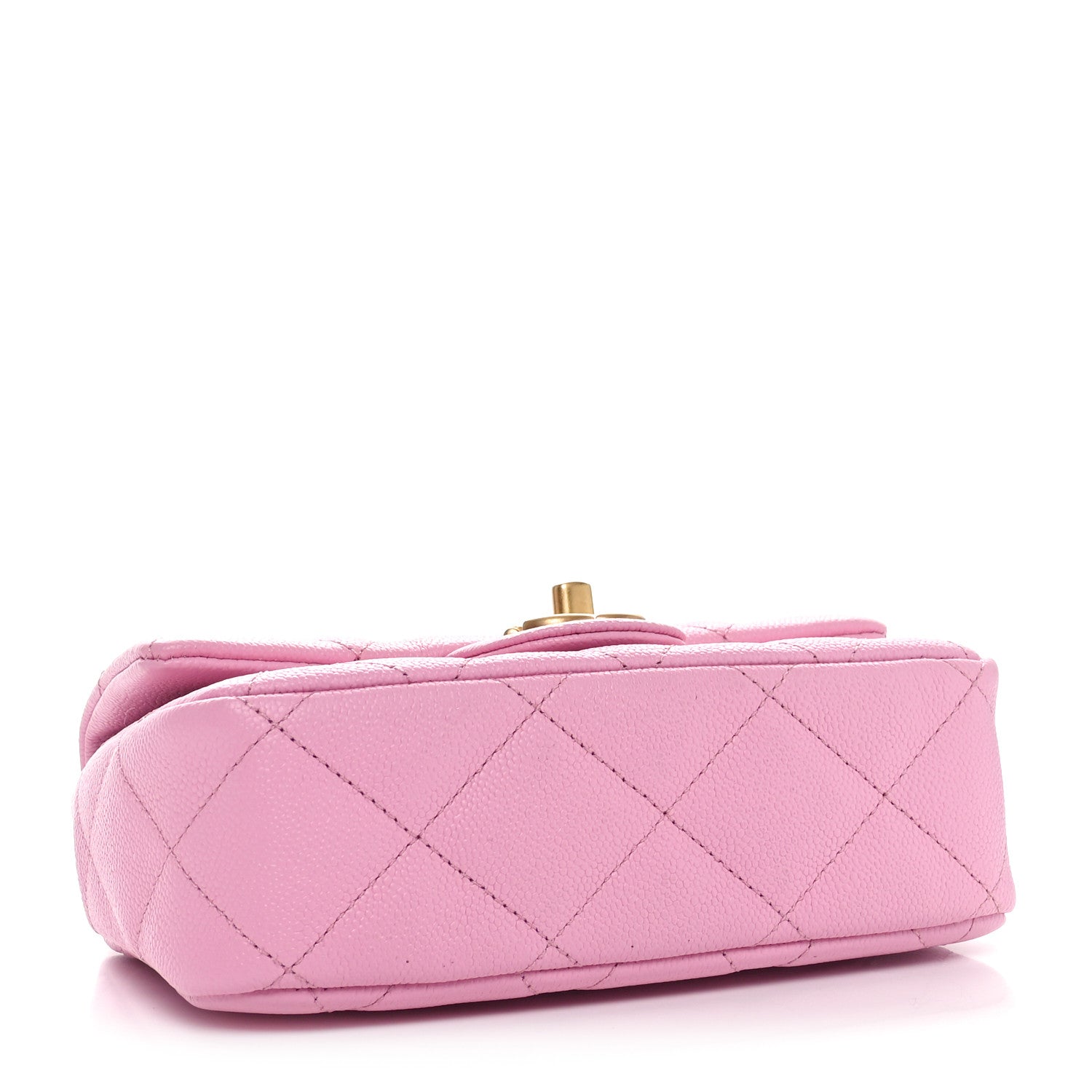 Chanel Caviar Quilted Mini Sweetheart Flap Lilac 4 of 10