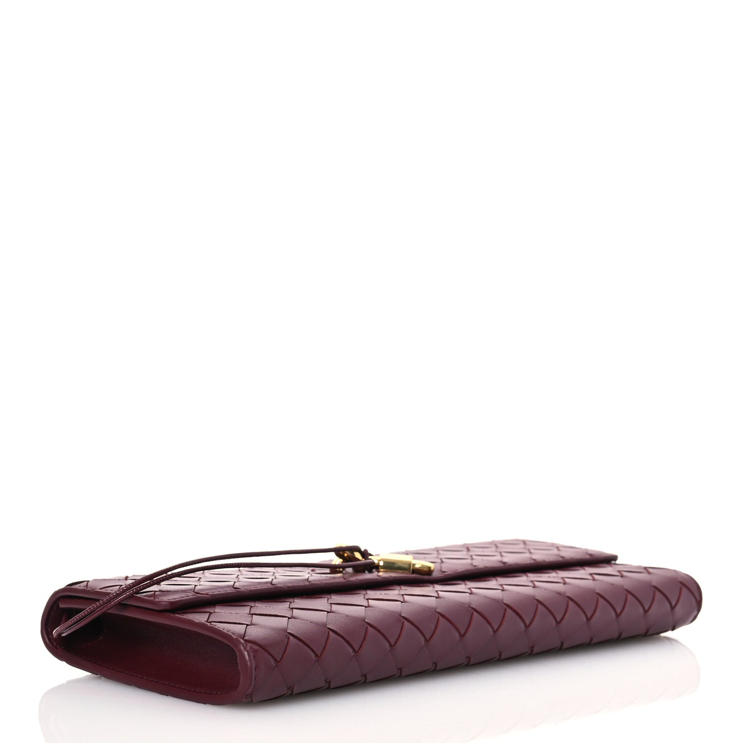 Nappa Intrecciato Long Andiamo Top Handle Clutch Barolo